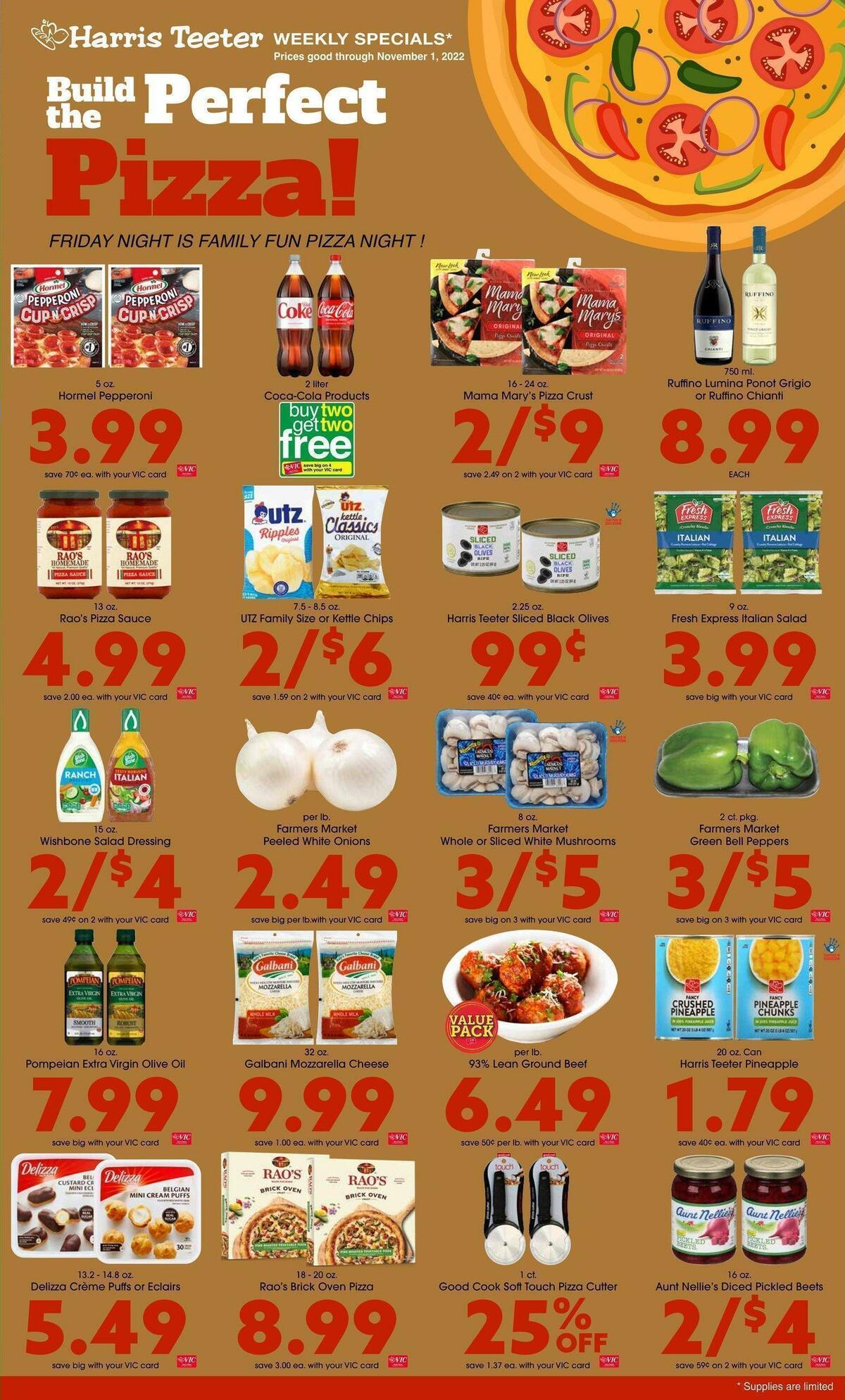 Harris Teeter Weekly Ad from October 26