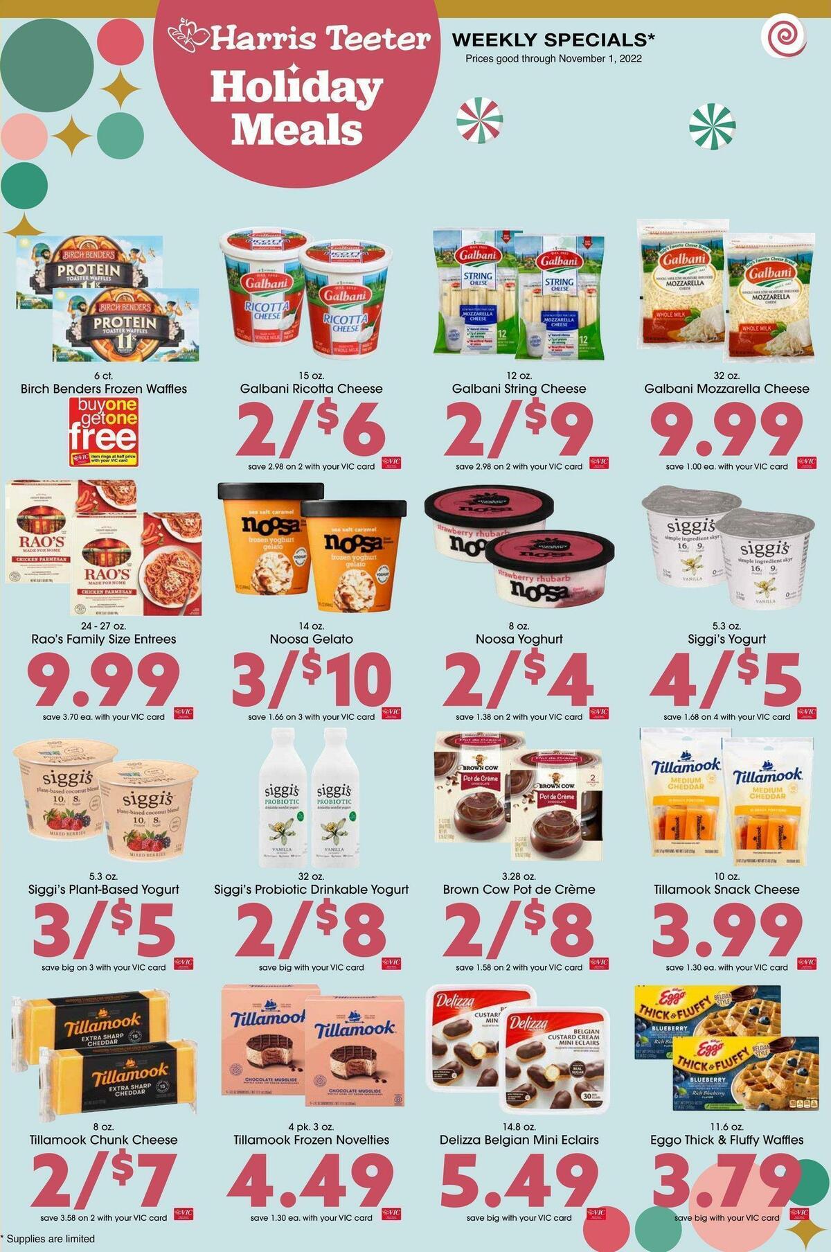 Harris Teeter Weekly Ad from October 26