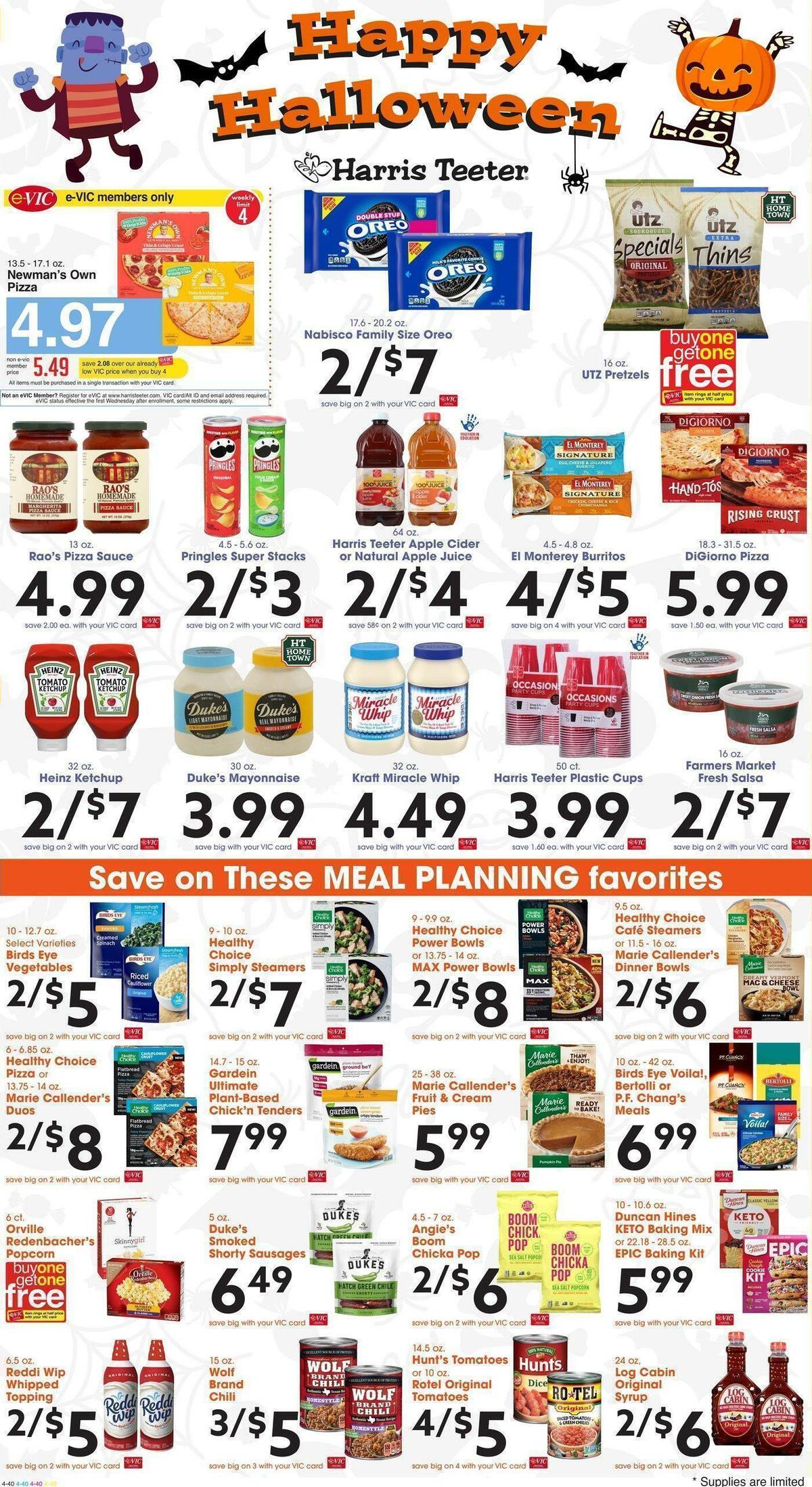 Harris Teeter Weekly Ad from October 26