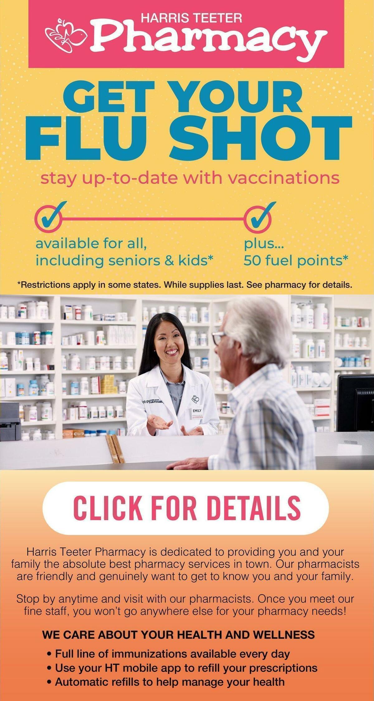 Harris Teeter Weekly Ad from November 2