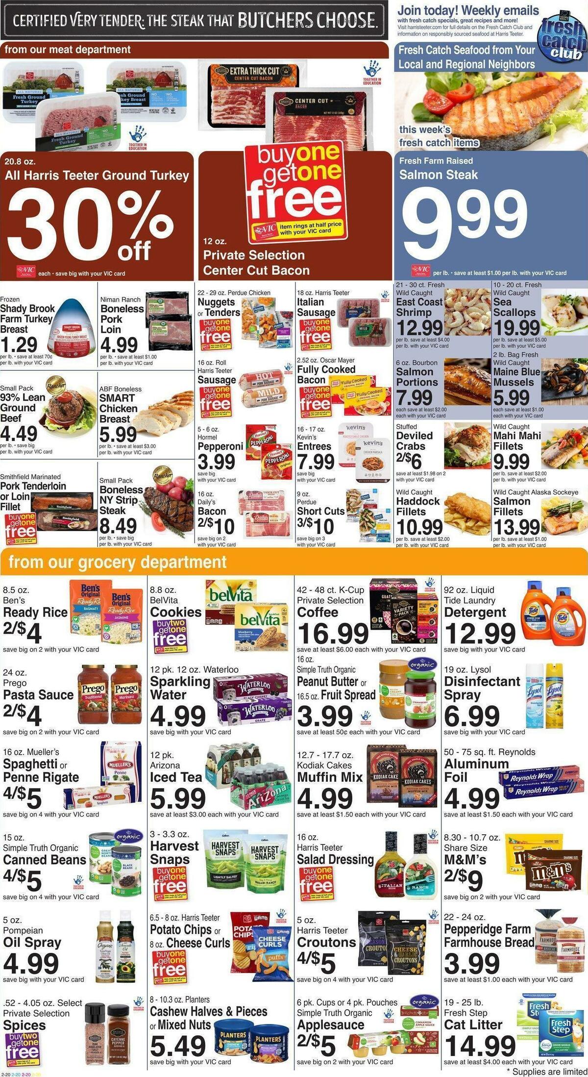 Harris Teeter Weekly Ad from November 2