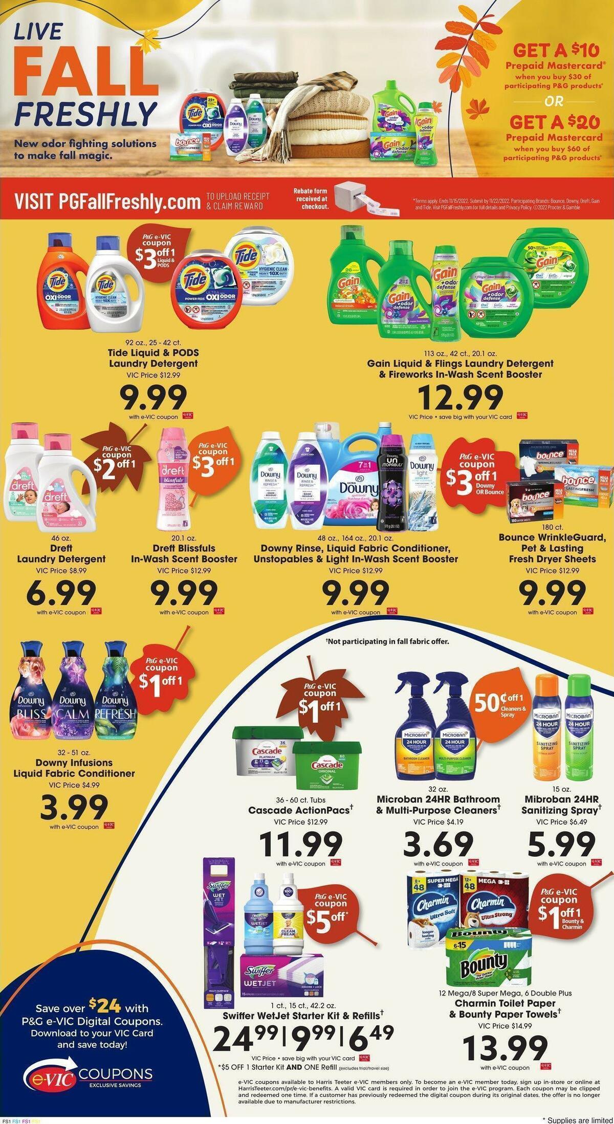 Harris Teeter Weekly Ad from November 2