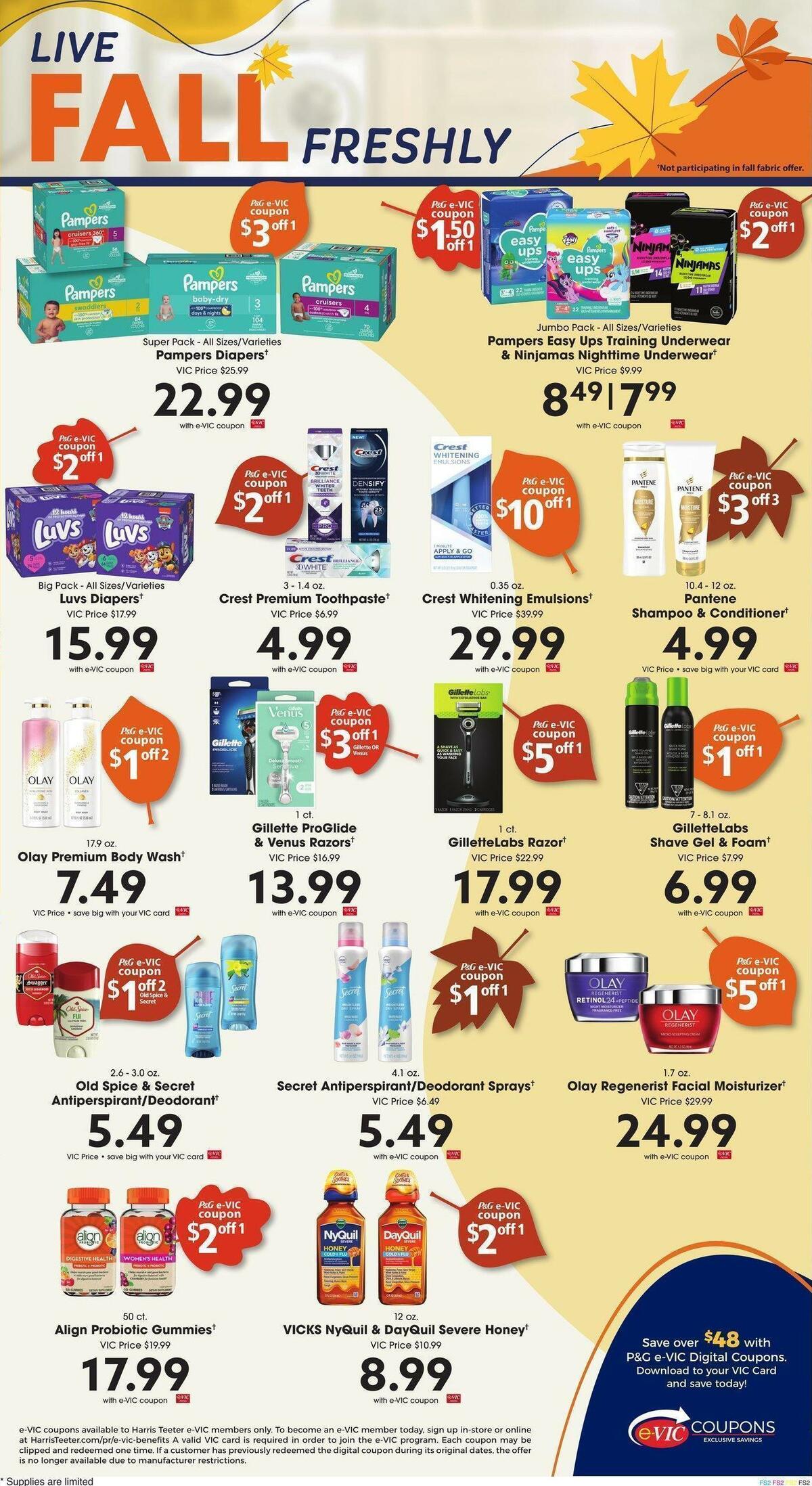 Harris Teeter Weekly Ad from November 2