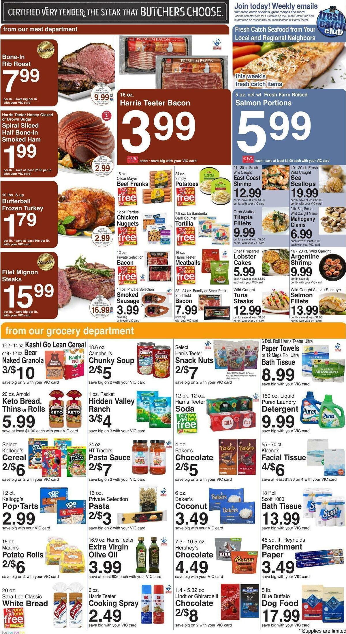 Harris Teeter Weekly Ad from November 9
