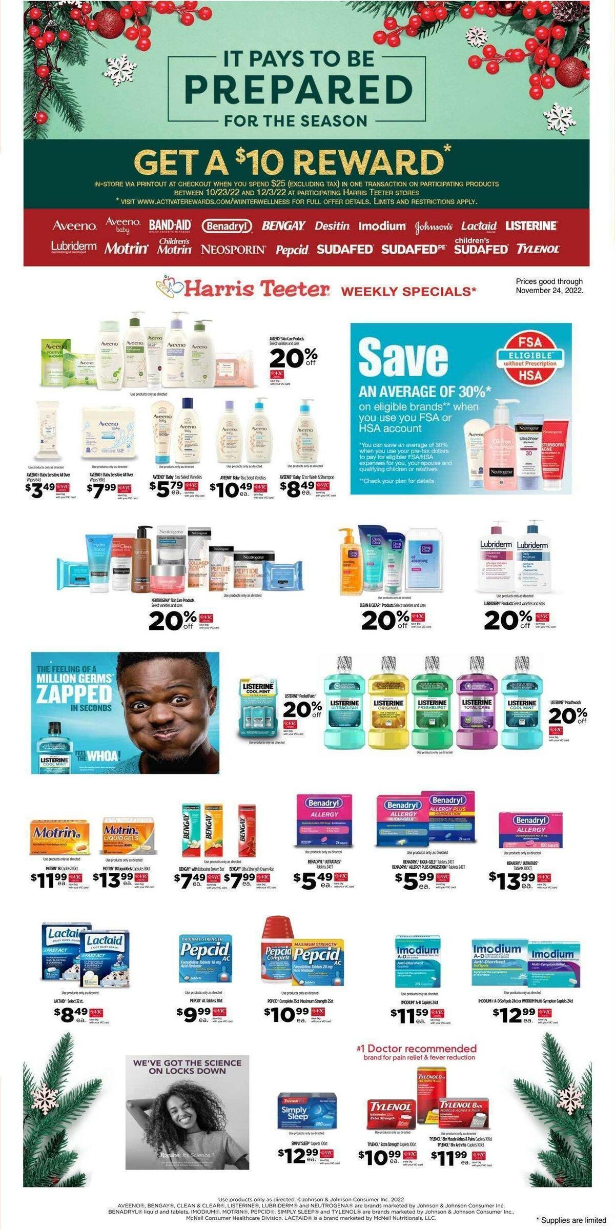 Harris Teeter Weekly Ad from November 16