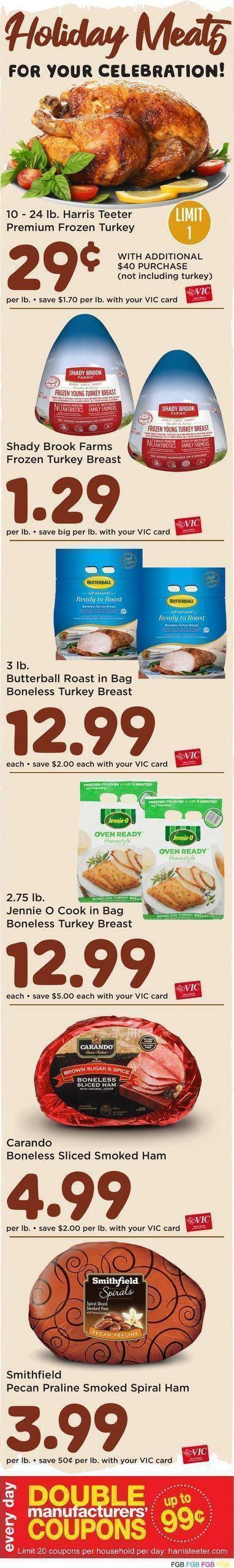 Harris Teeter Weekly Ad from November 16