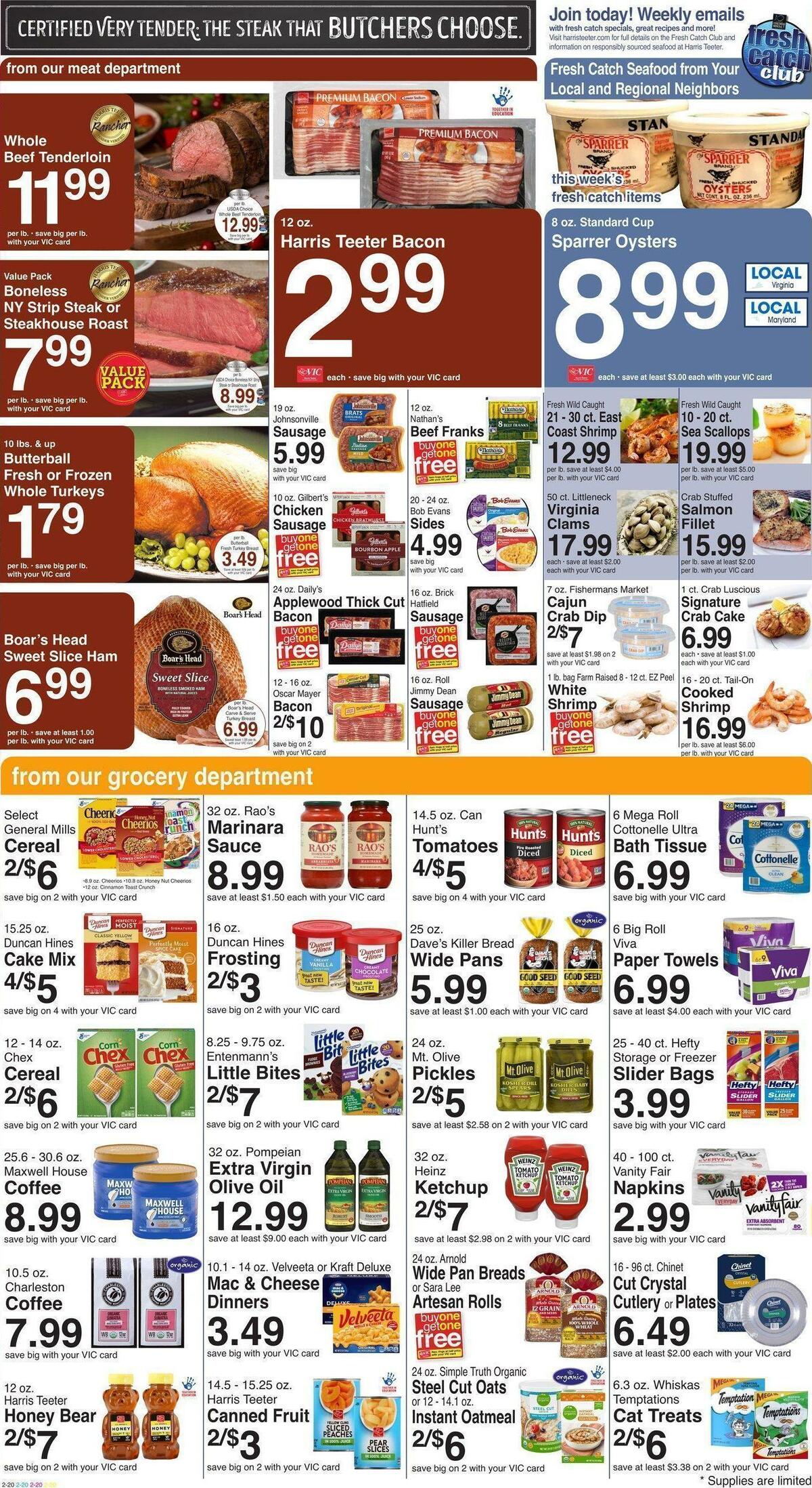 Harris Teeter Weekly Ad from November 16