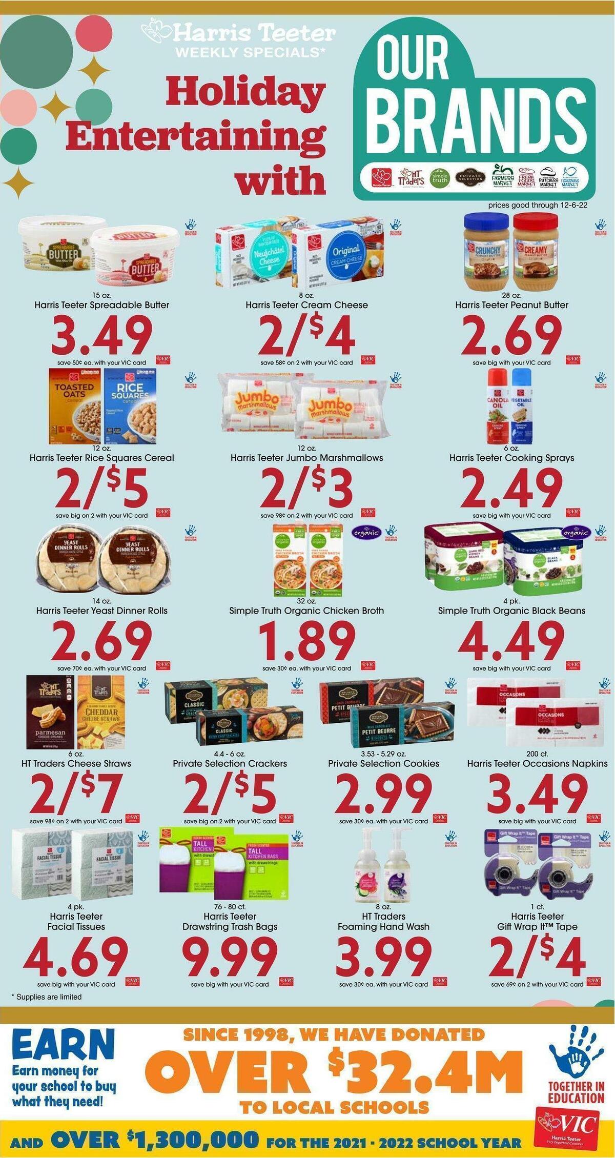 Harris Teeter Weekly Ad from November 30