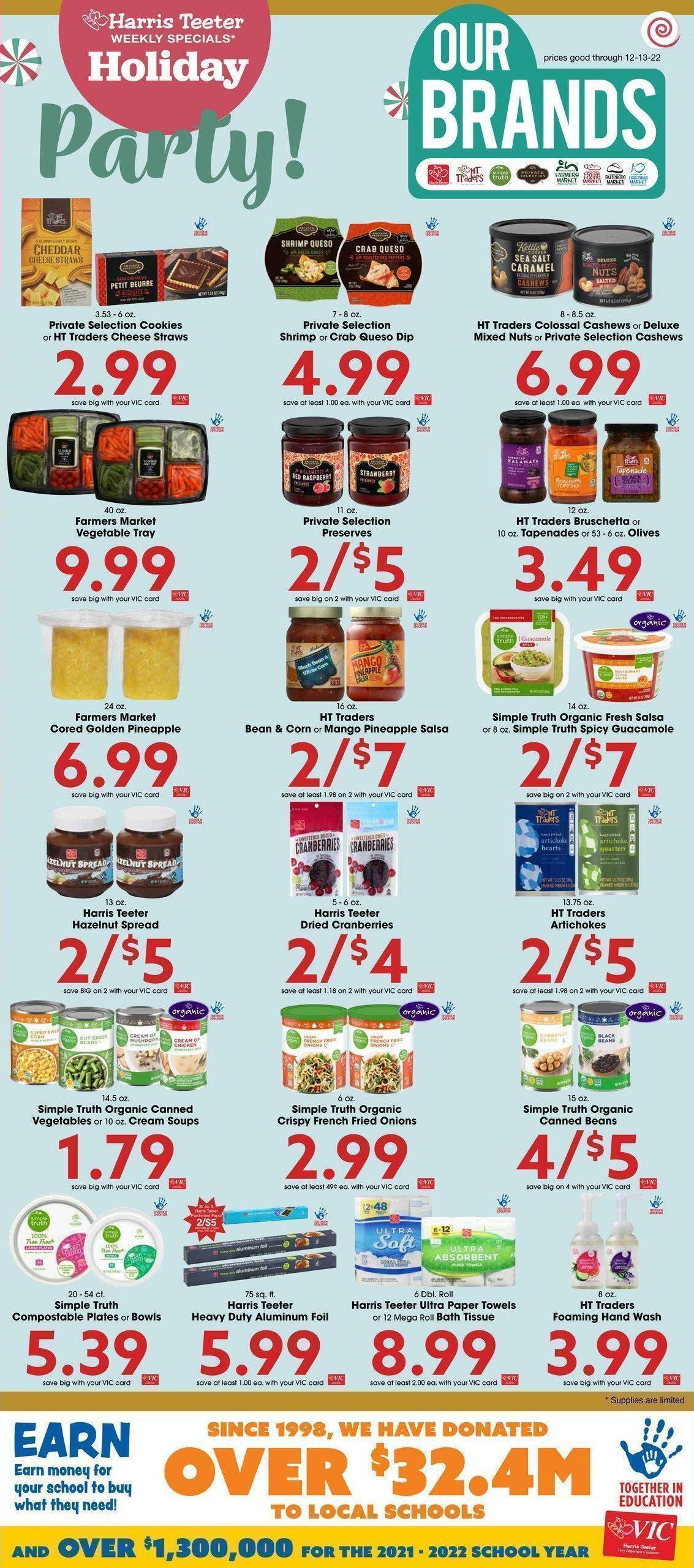 Harris Teeter Weekly Ad from December 7