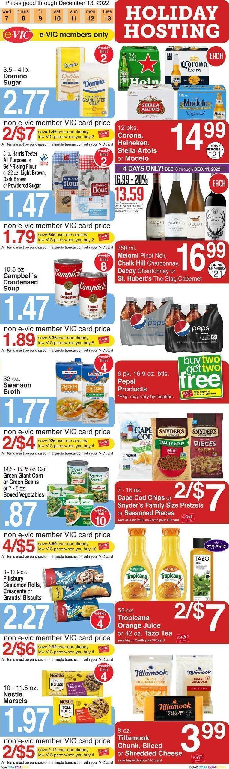 Harris Teeter Weekly Ad from December 7
