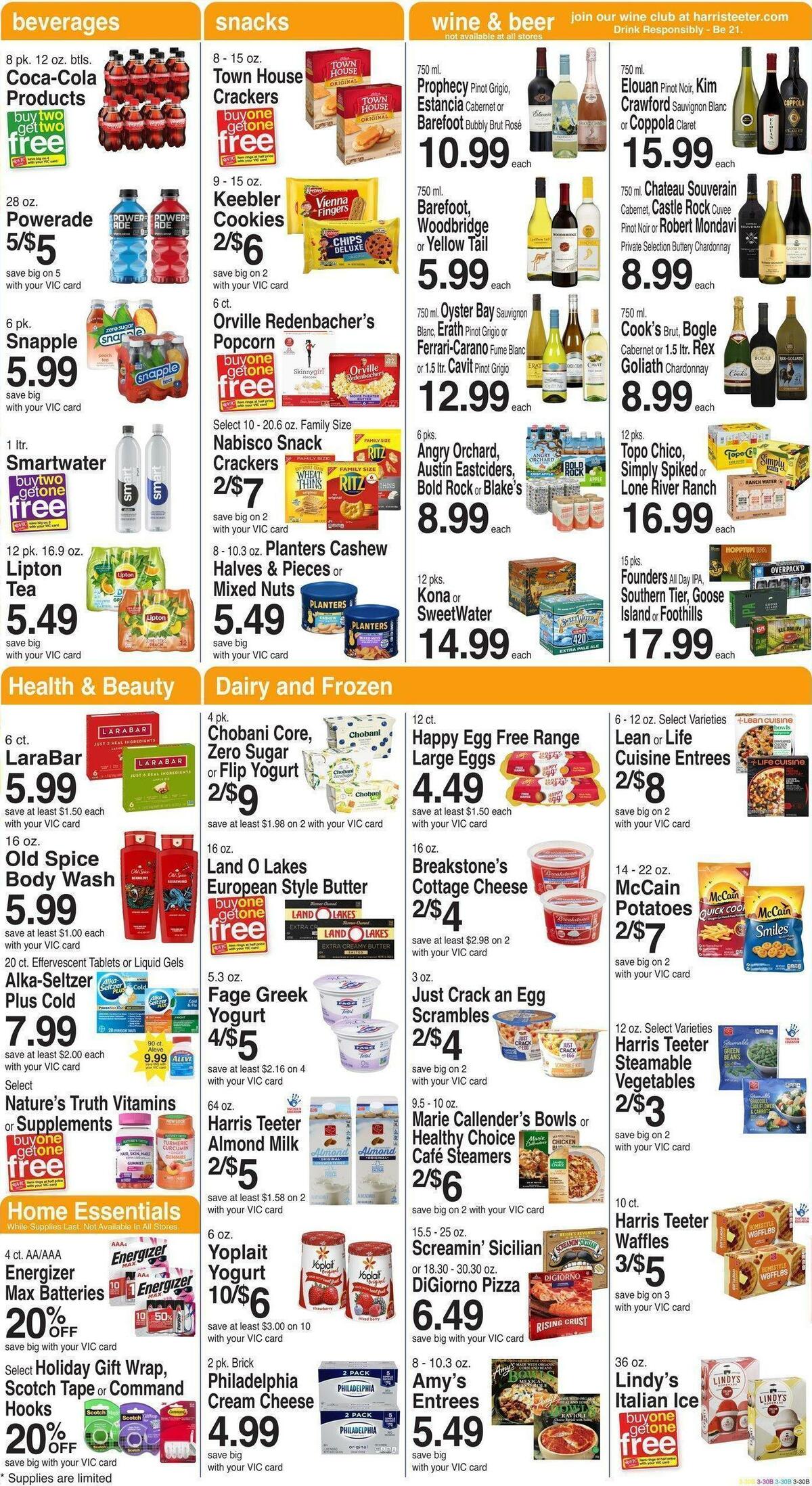 Harris Teeter Weekly Ad from December 7