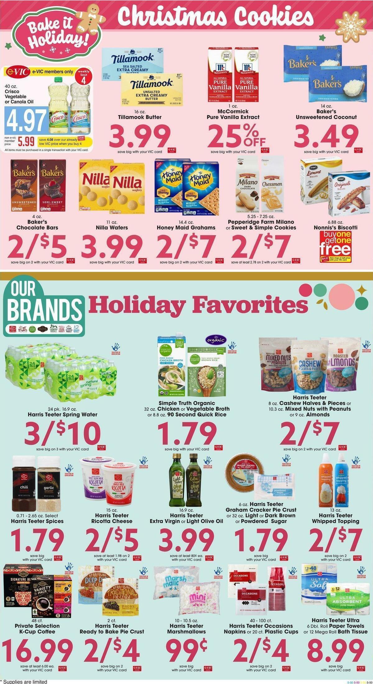 Harris Teeter Weekly Ad from December 7