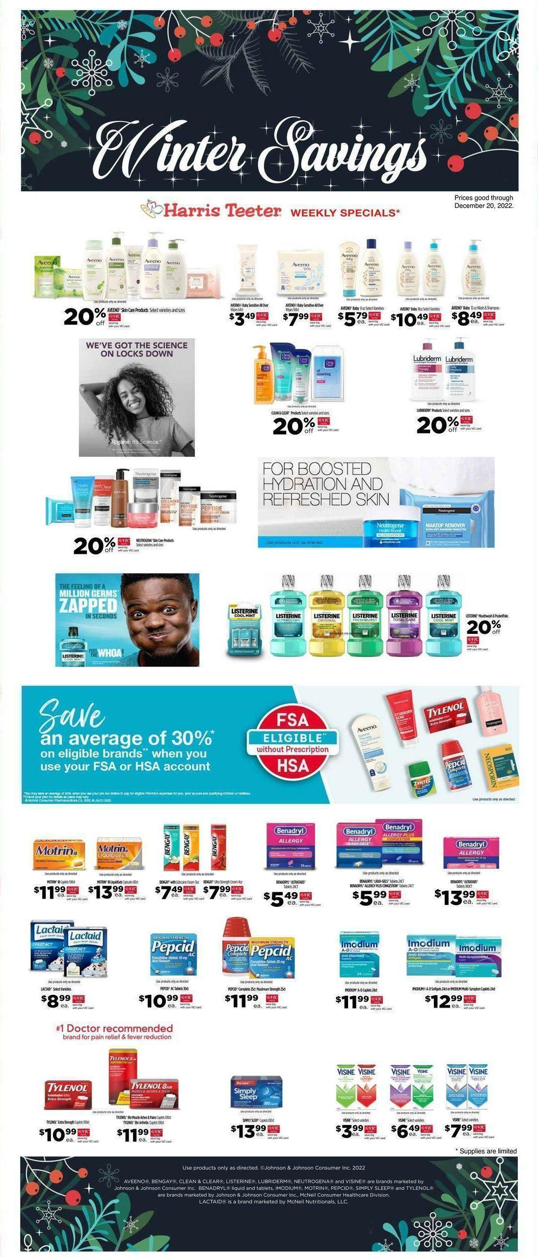 Harris Teeter Weekly Ad from December 14
