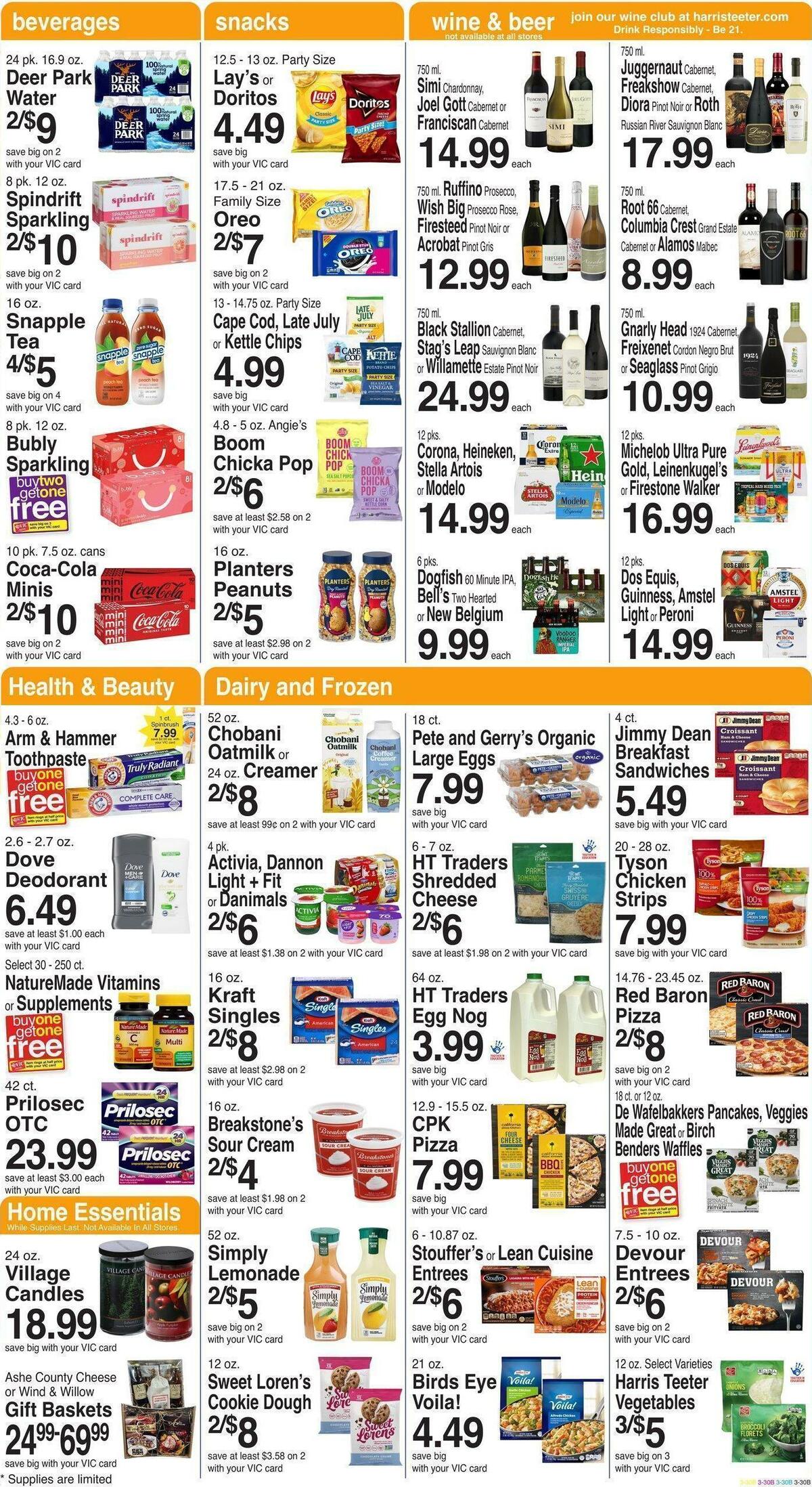 Harris Teeter Weekly Ad from December 14