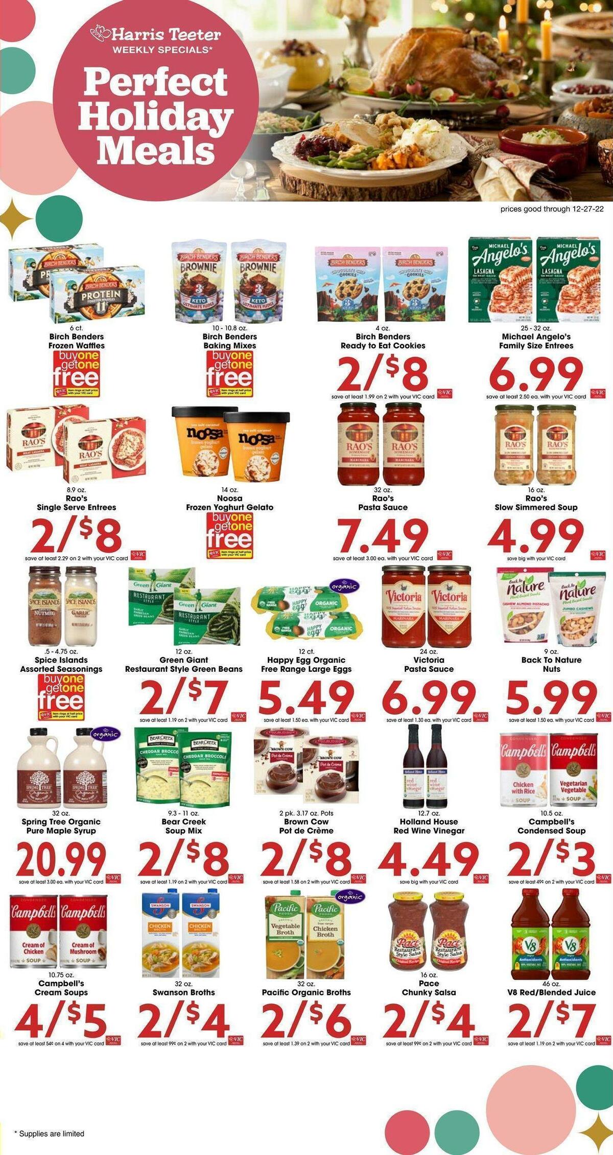 Harris Teeter Weekly Ad from December 21