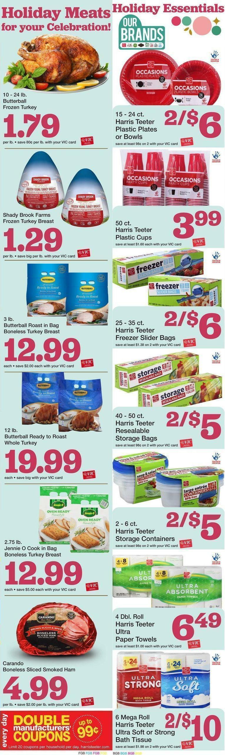 Harris Teeter Weekly Ad from December 21