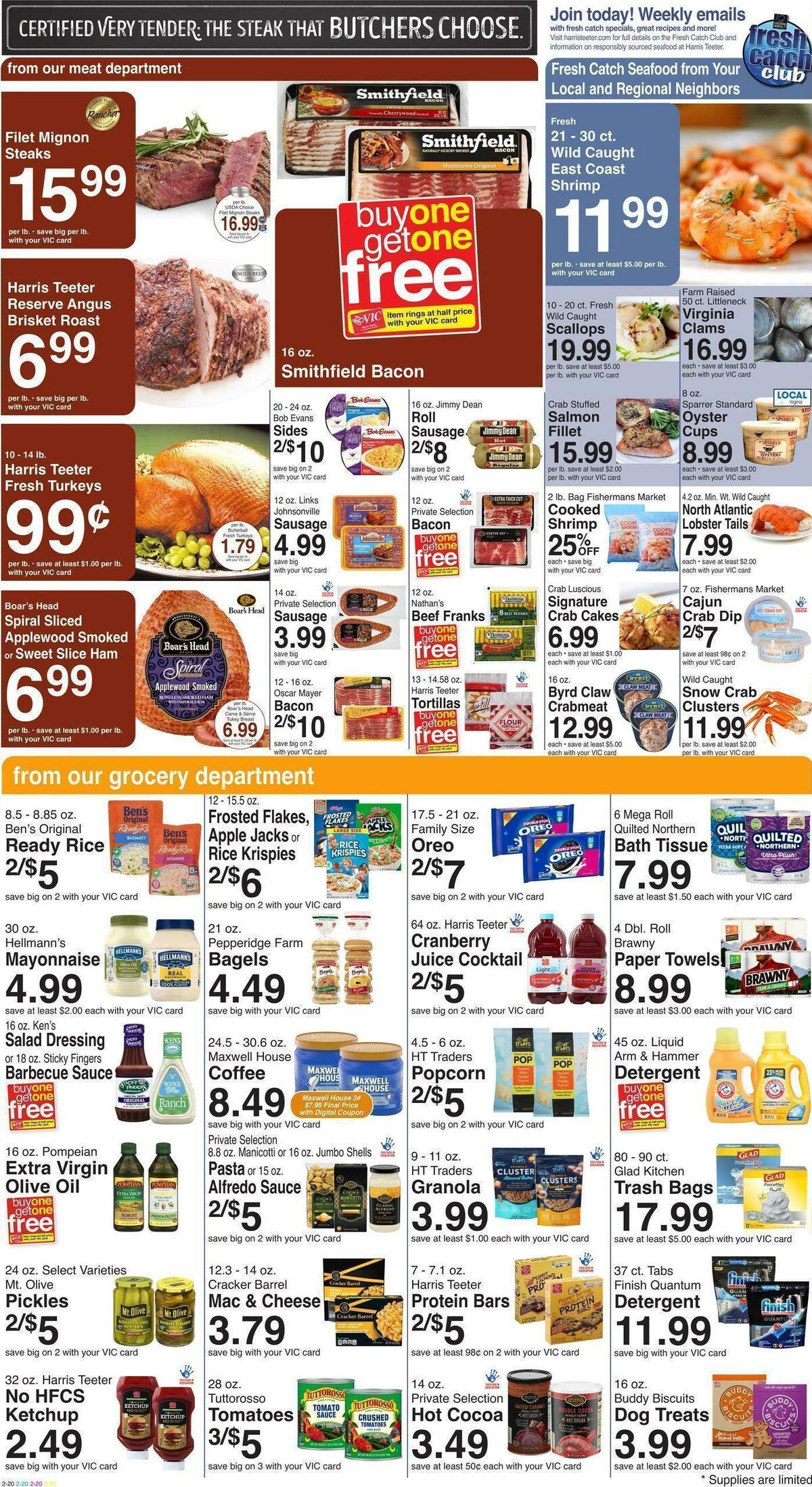 Harris Teeter Weekly Ad from December 21