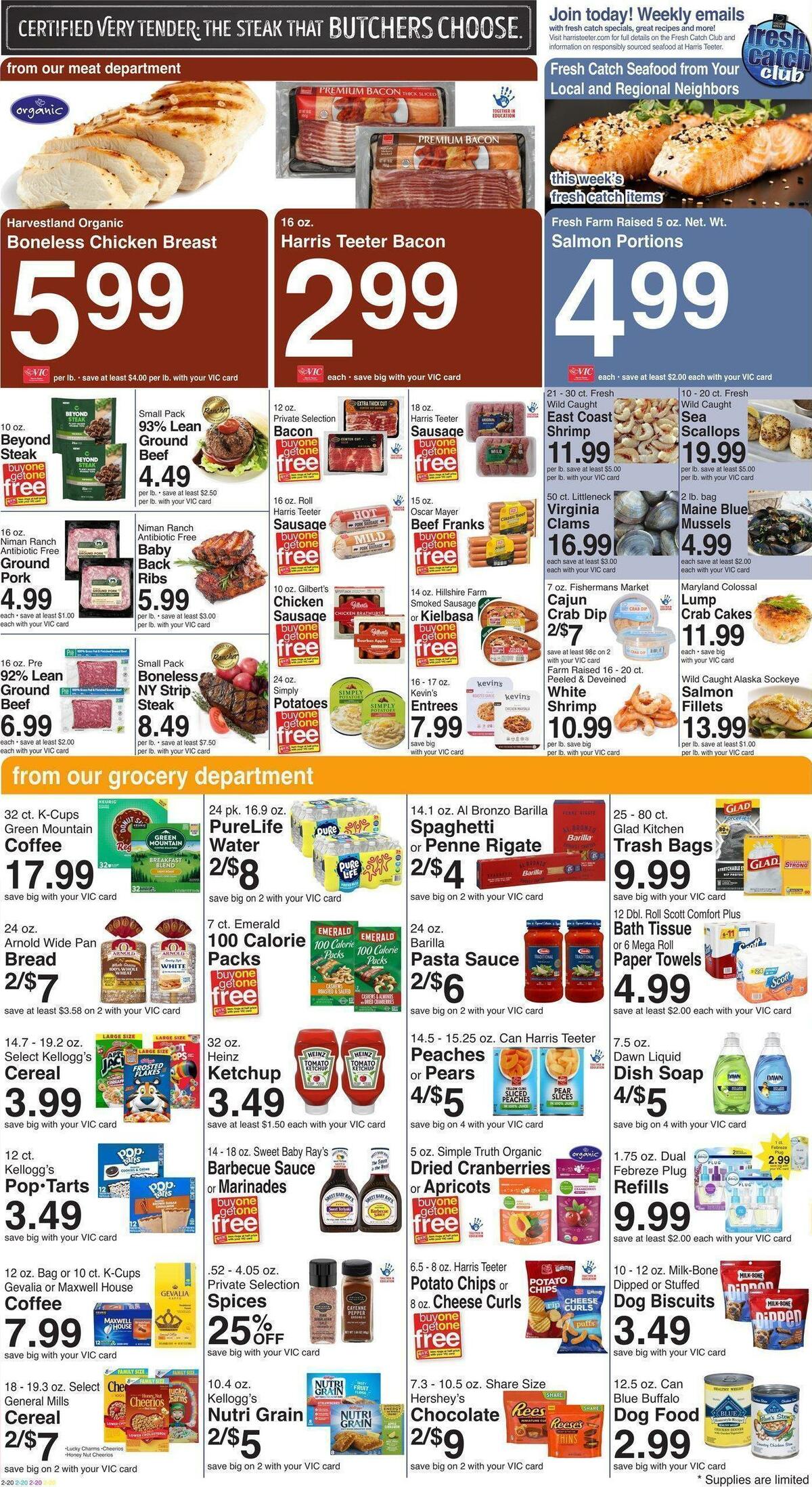 Harris Teeter Weekly Ad from December 28