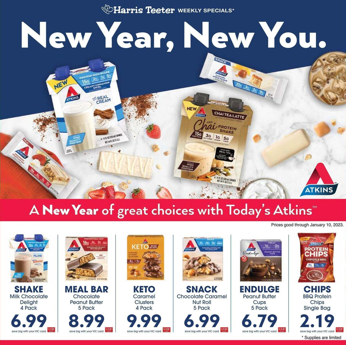 Harris Teeter Weekly Ad from January 4