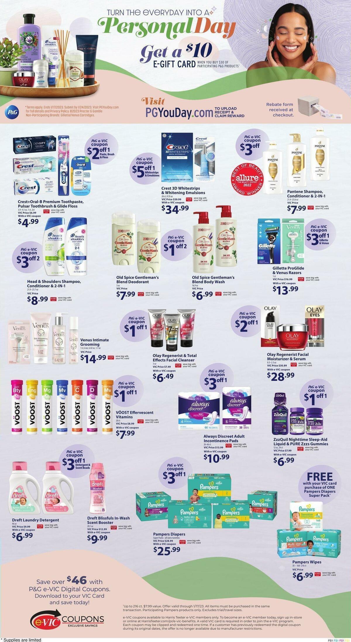 Harris Teeter Weekly Ad from January 4