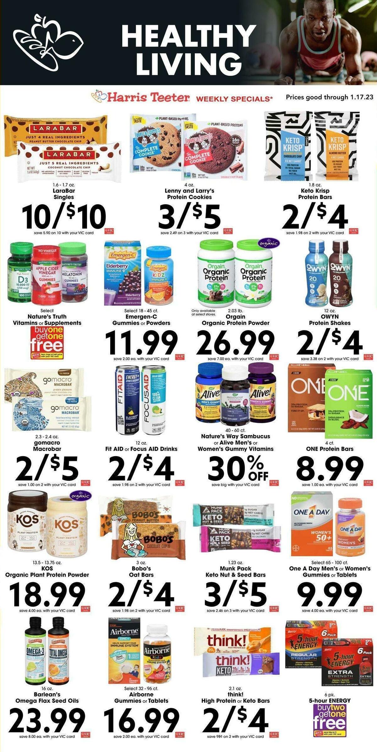 Harris Teeter Weekly Ad from January 11