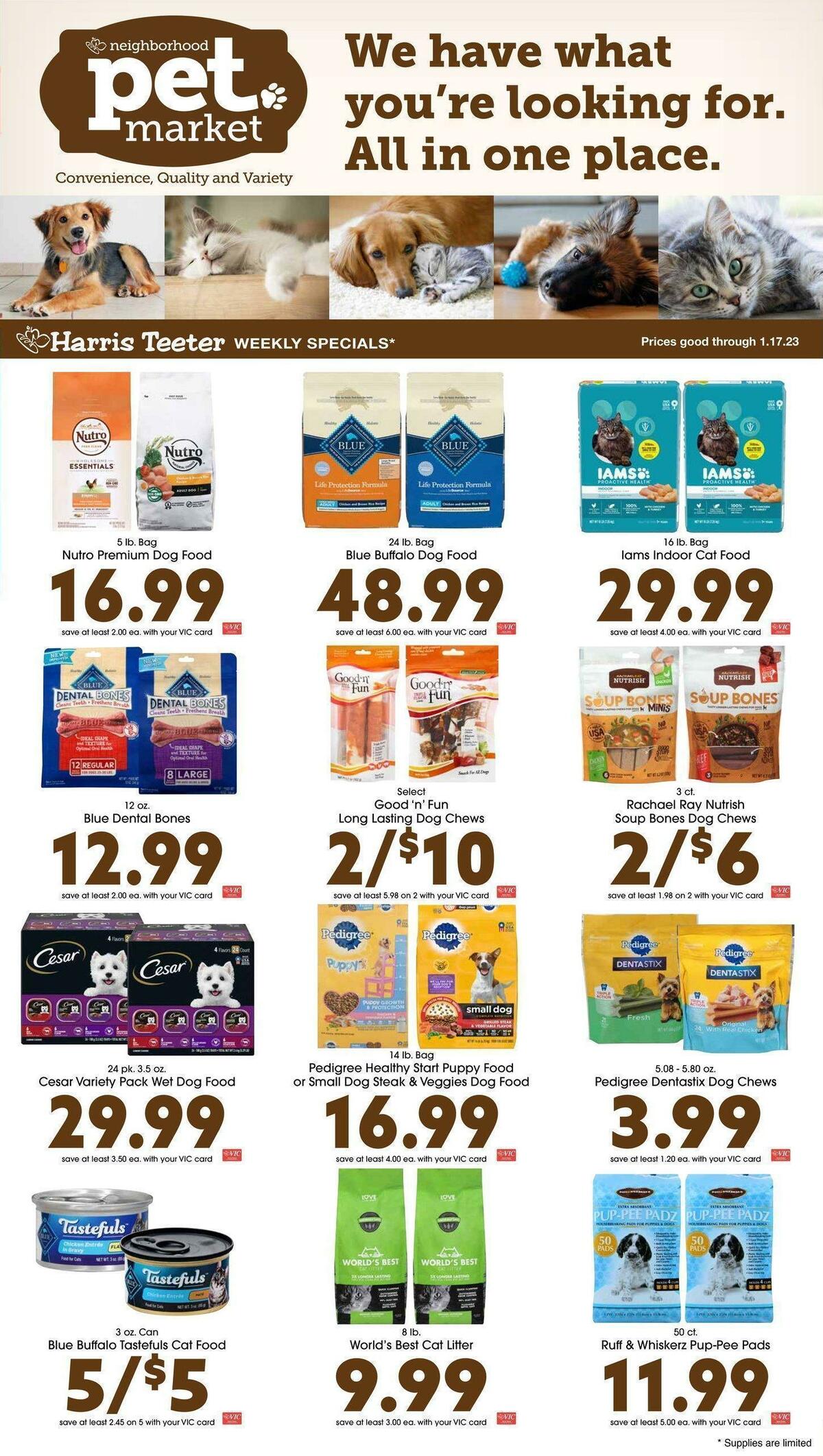 Harris Teeter Weekly Ad from January 11
