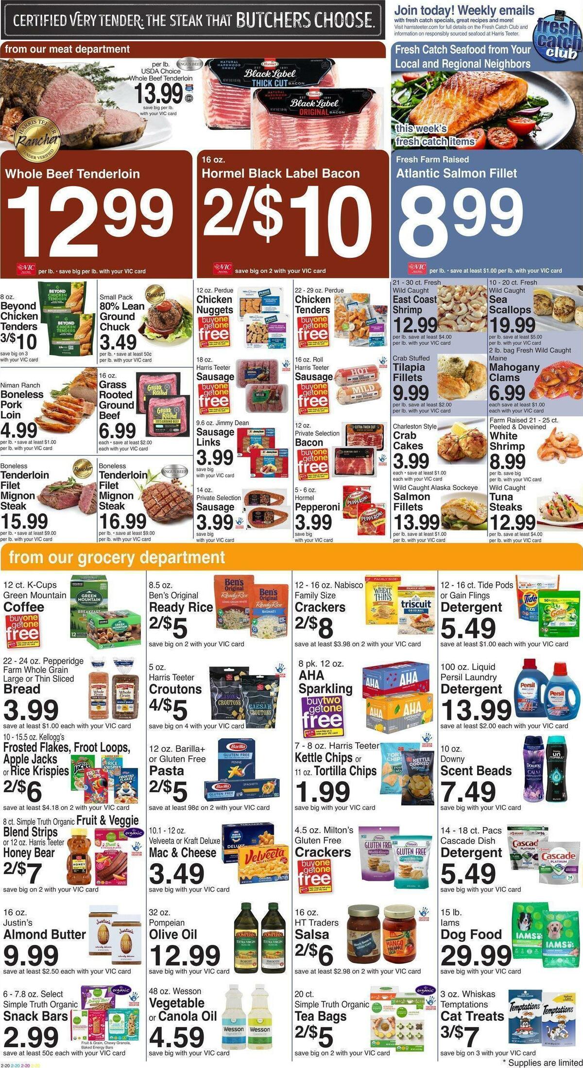 Harris Teeter Weekly Ad from January 11