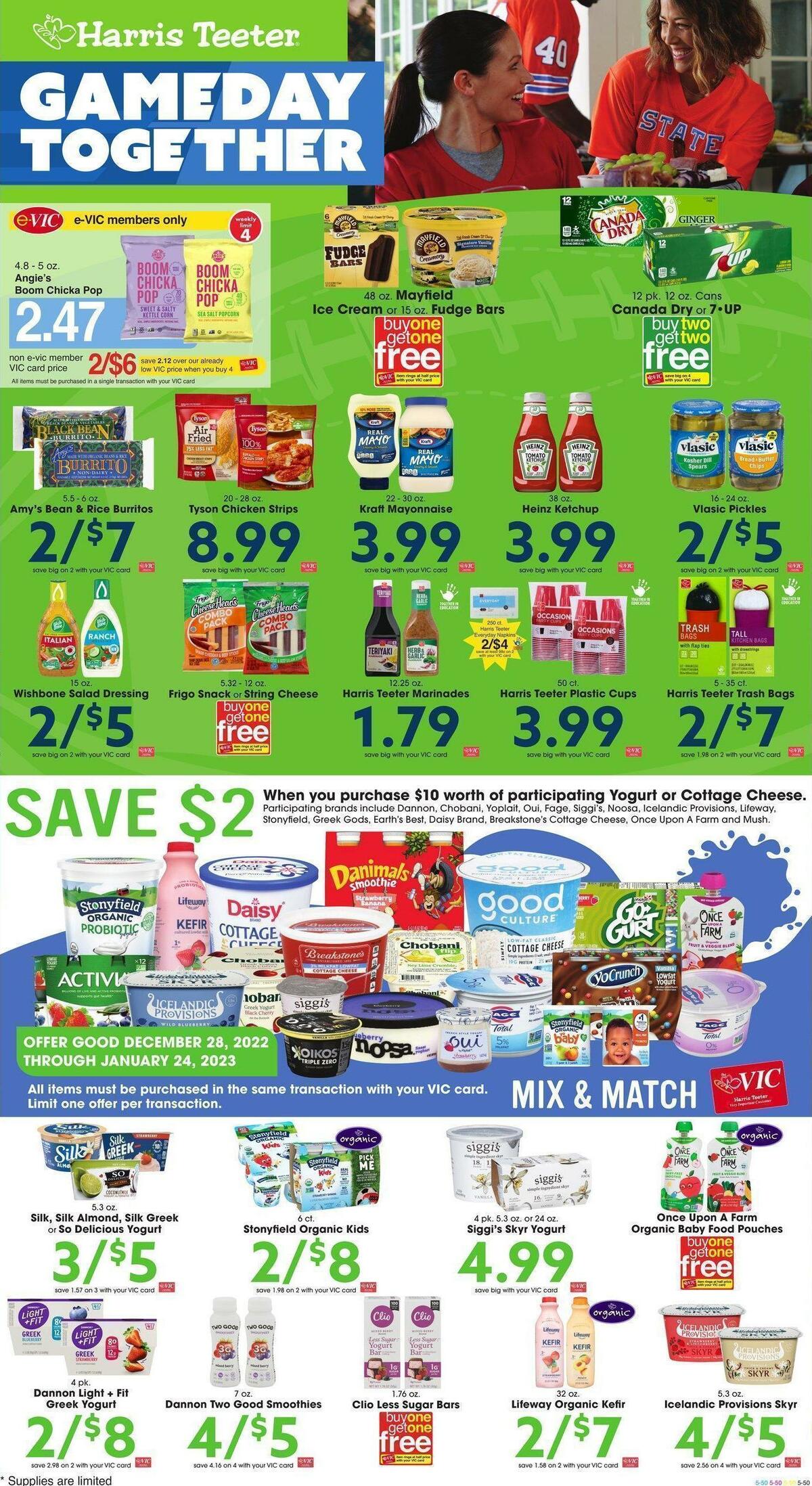 Harris Teeter Weekly Ad from January 11