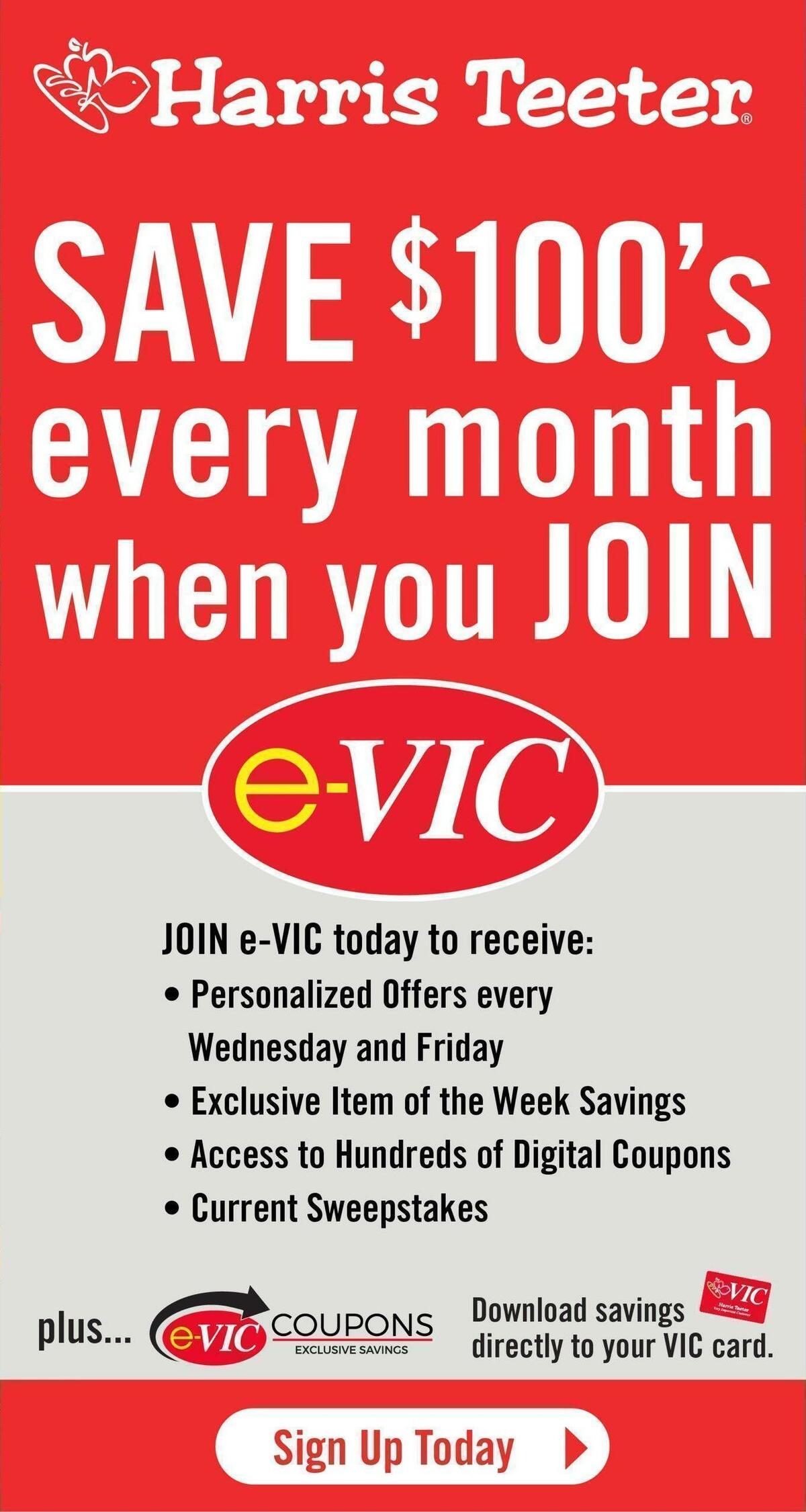 Harris Teeter Weekly Ad from January 25