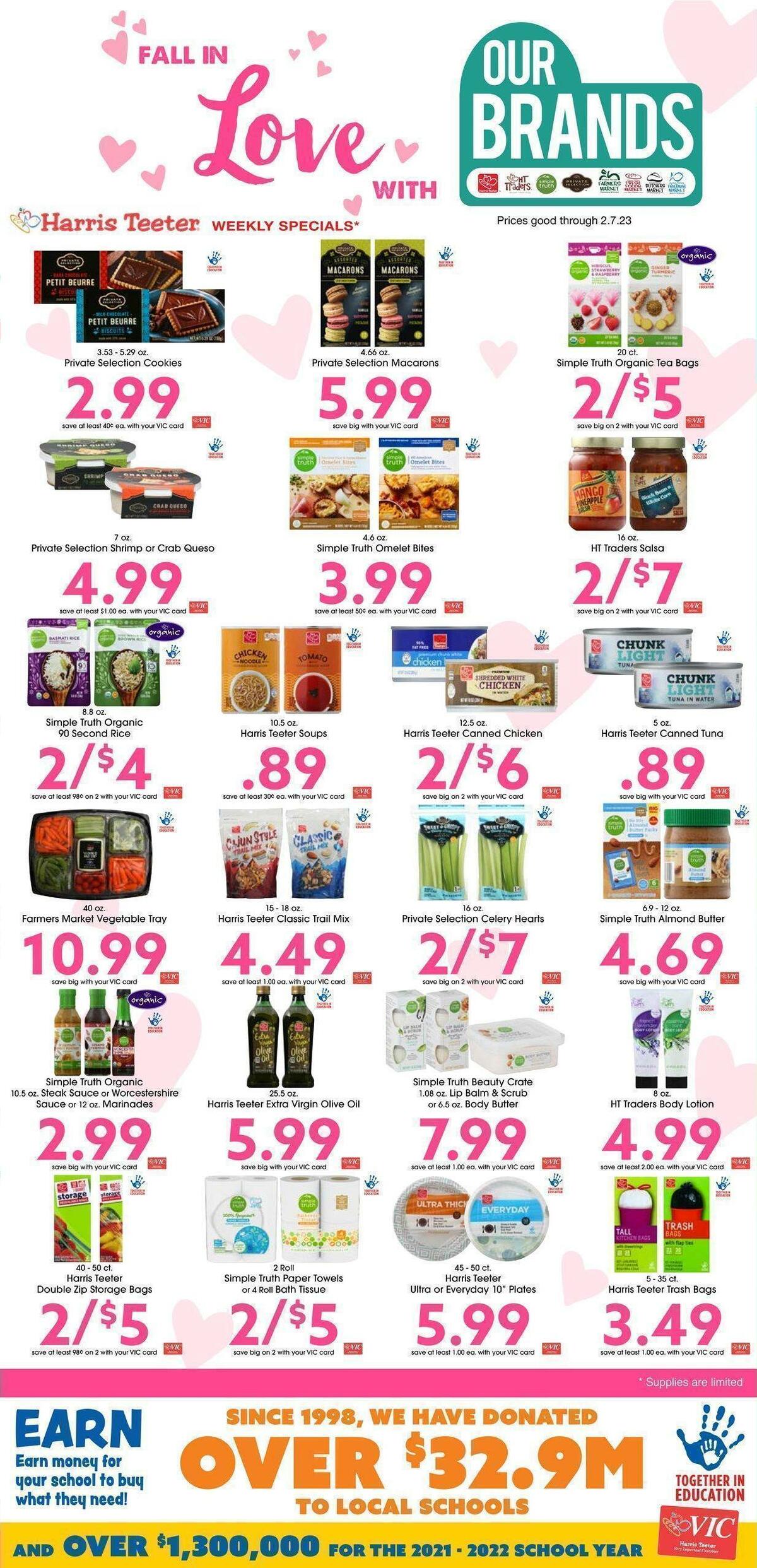 Harris Teeter Weekly Ad from February 1