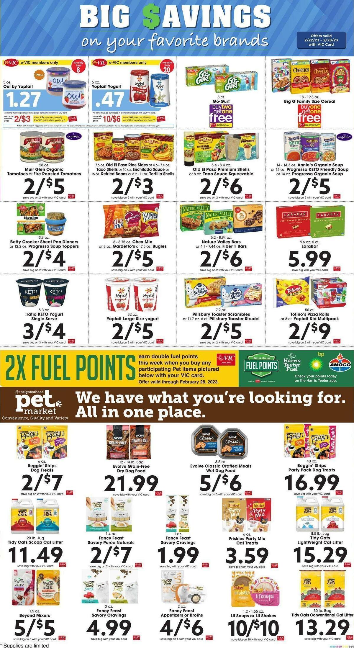 Harris Teeter Weekly Ad from February 22