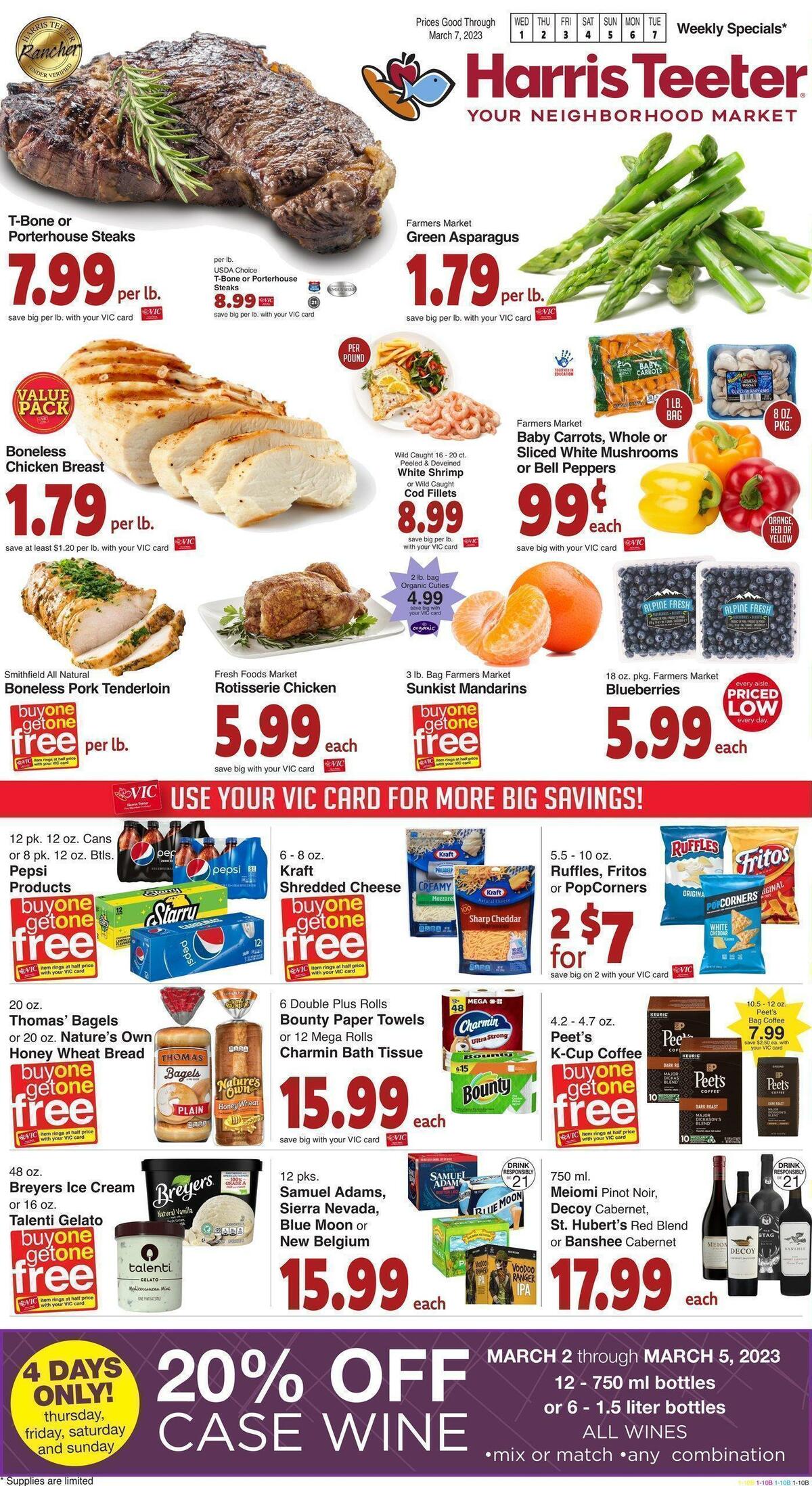 Harris Teeter Weekly Ad from March 1