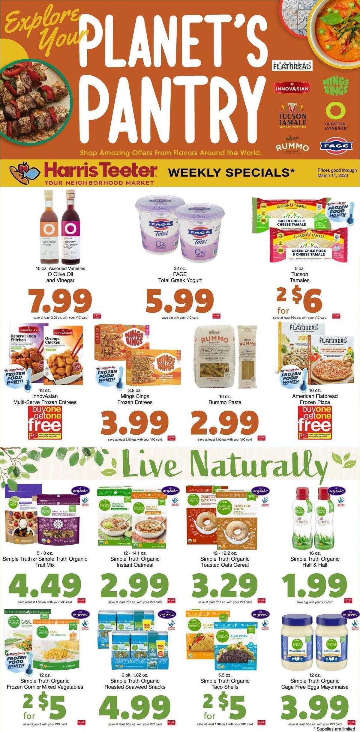 Harris Teeter Weekly Ad from March 8