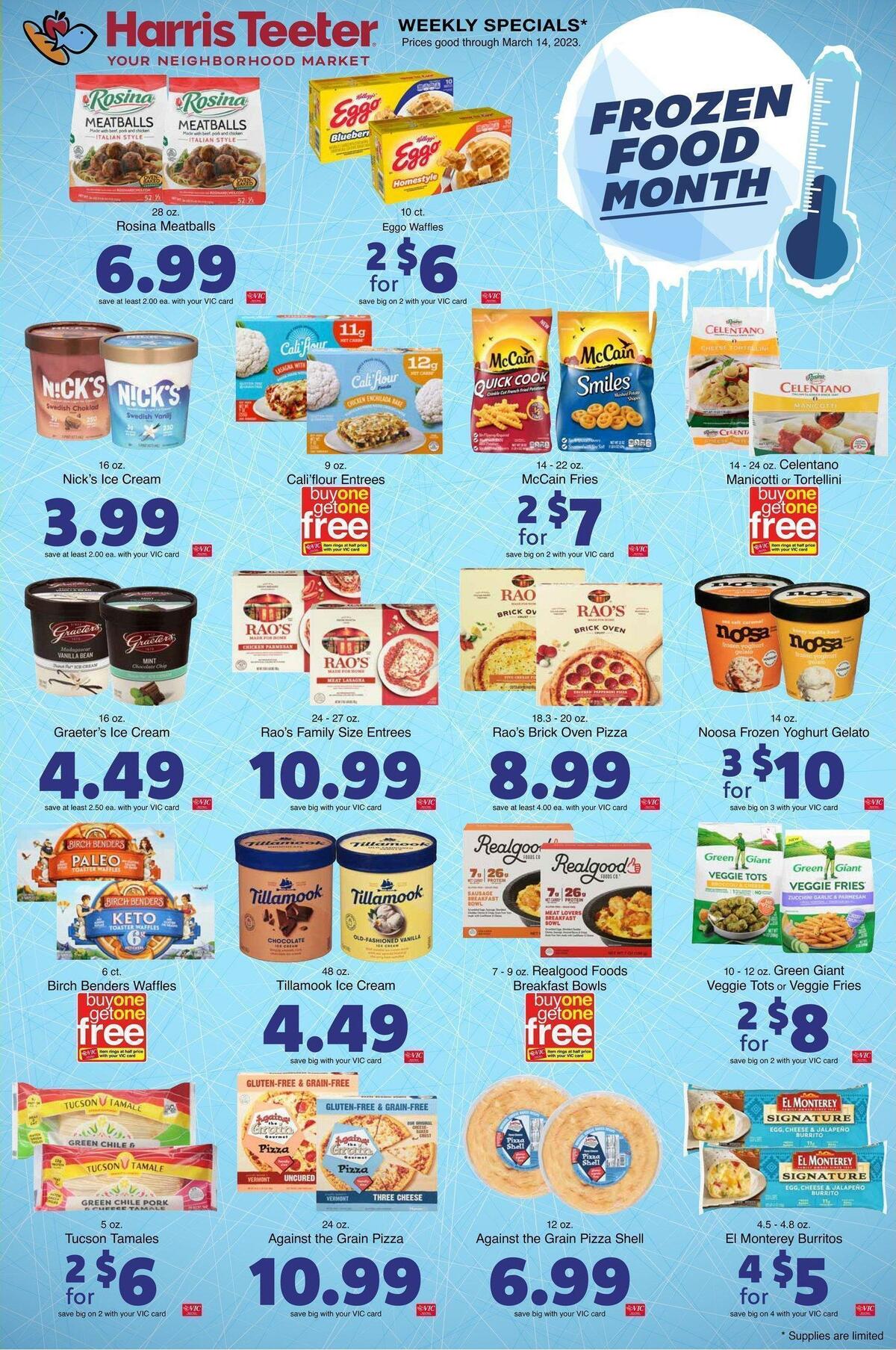 Harris Teeter Weekly Ad from March 8