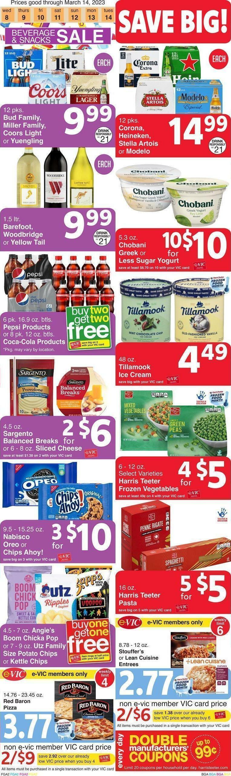 Harris Teeter Weekly Ad from March 8