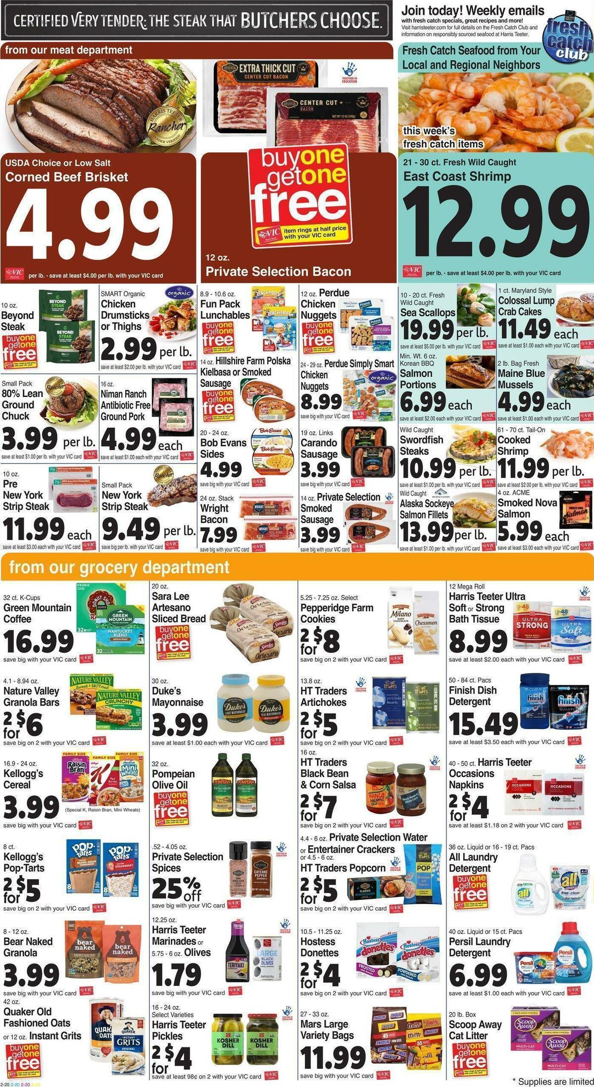 Harris Teeter Weekly Ad from March 8