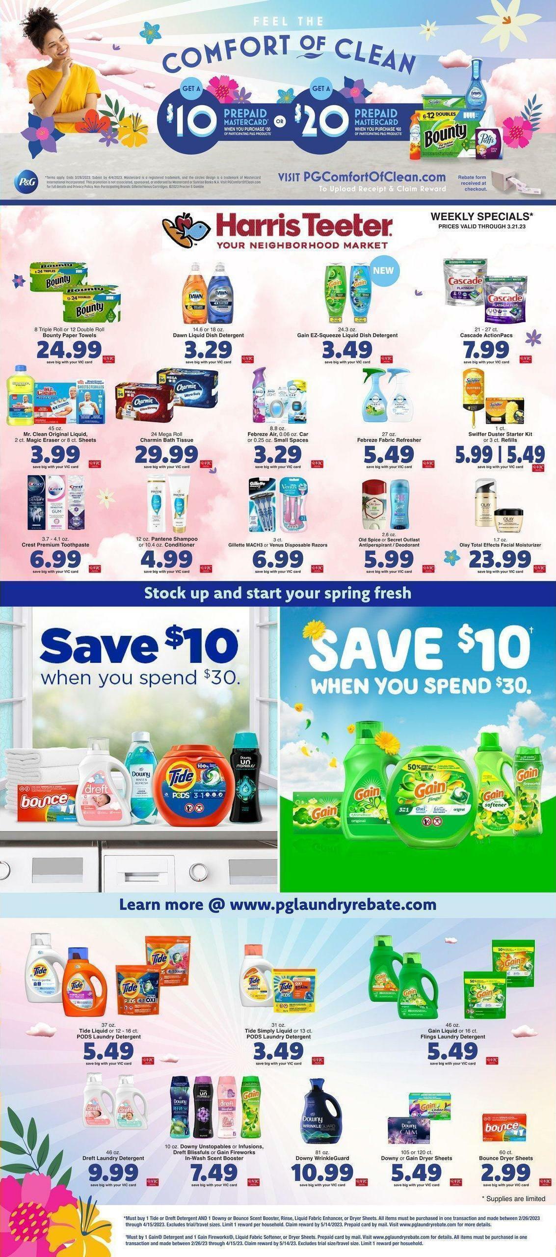 Harris Teeter Weekly Ad from March 15