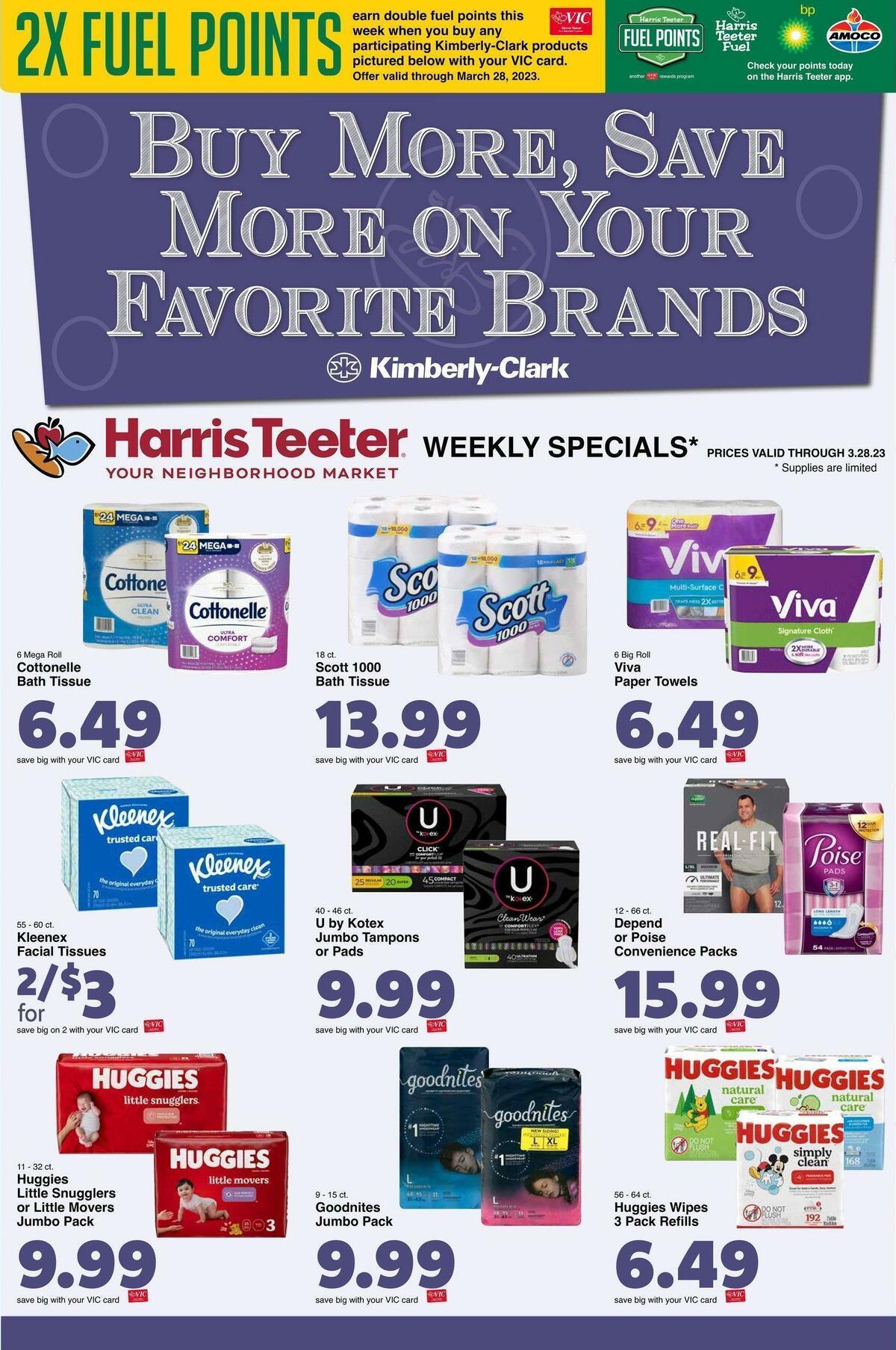 Harris Teeter Weekly Ad from March 22
