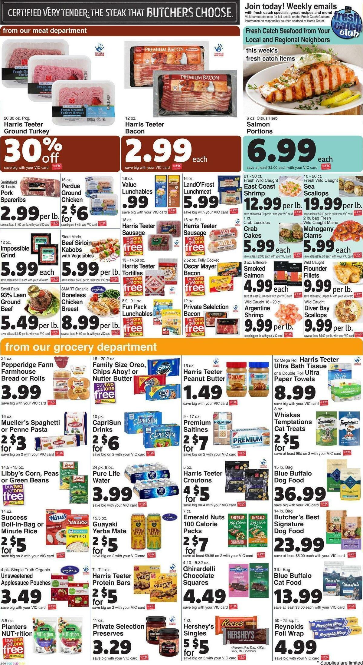 Harris Teeter Weekly Ad from March 22