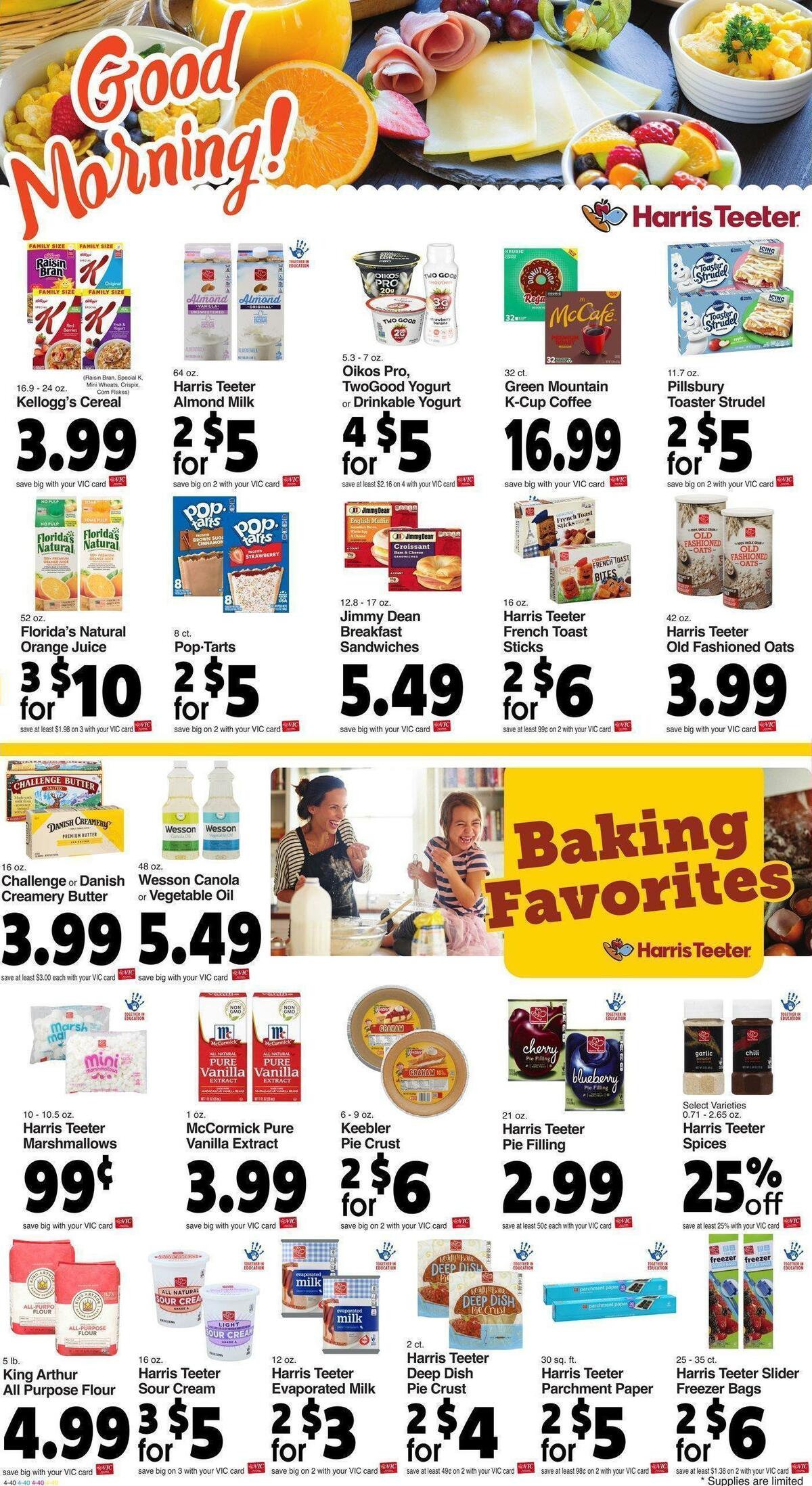 Harris Teeter Weekly Ad from March 22