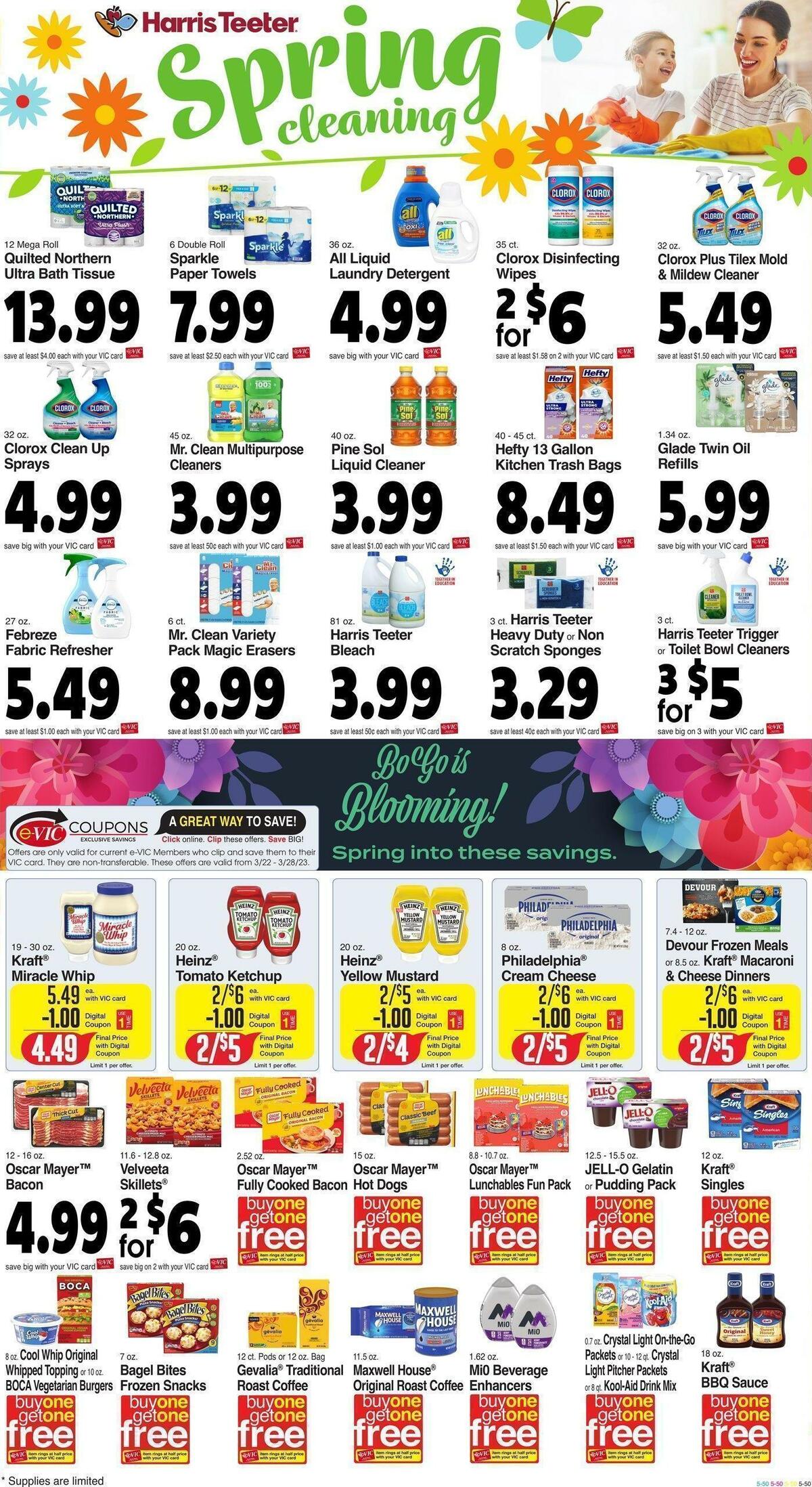 Harris Teeter Weekly Ad from March 22