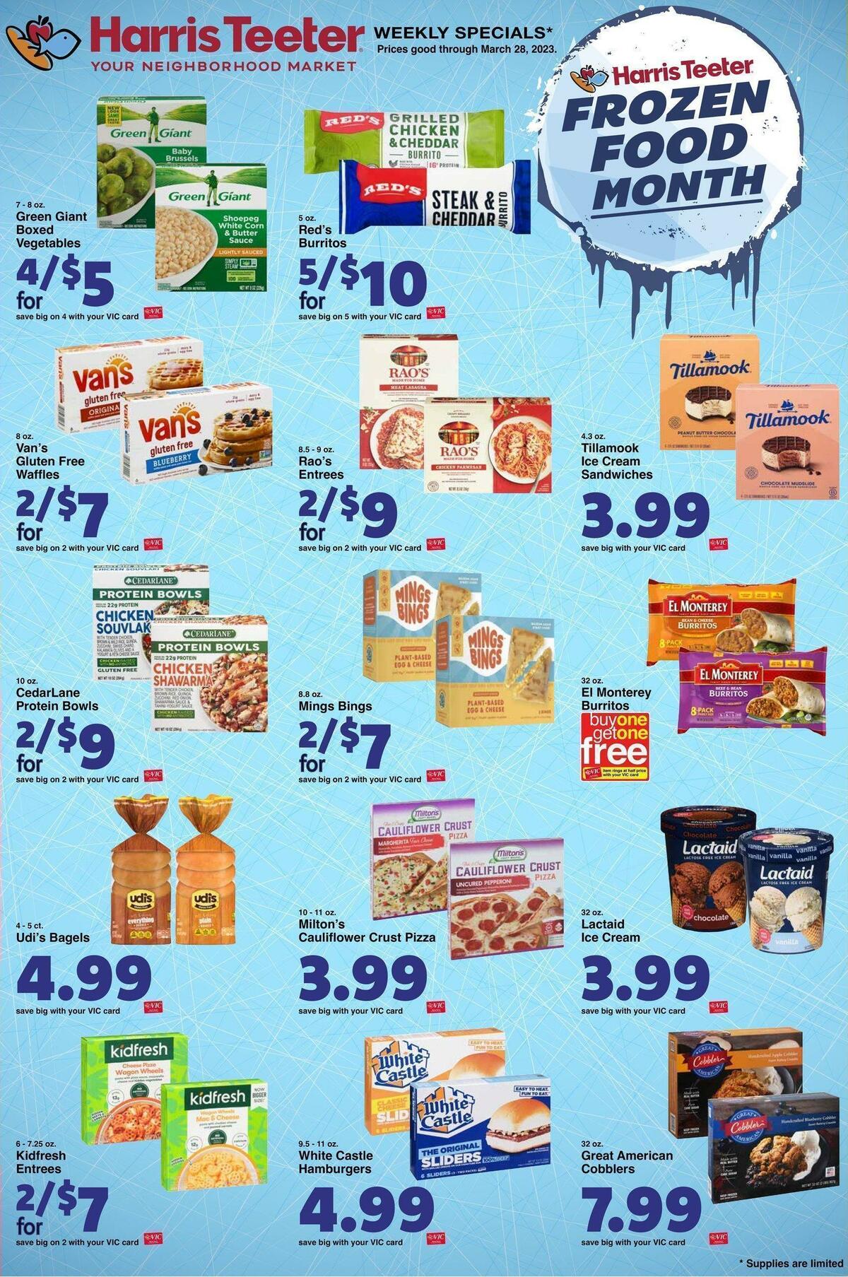 Harris Teeter Weekly Ad from March 22