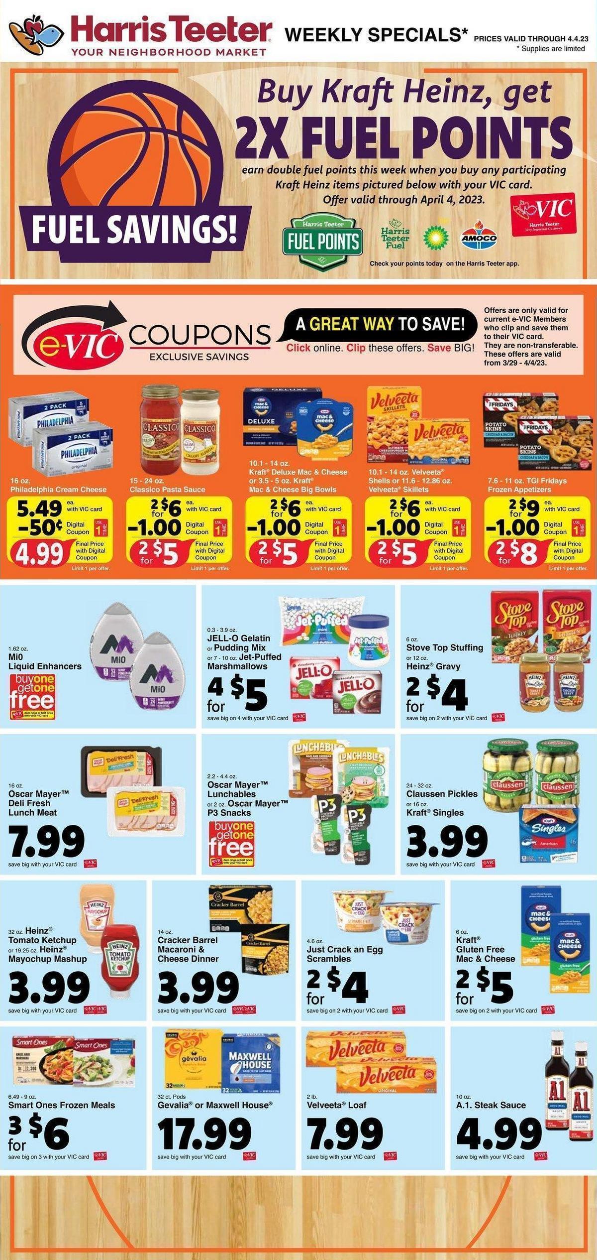 Harris Teeter Weekly Ad from March 29