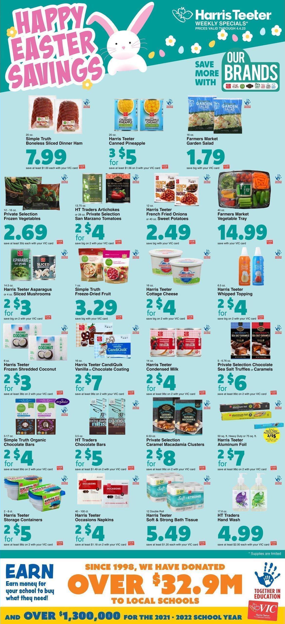 Harris Teeter Weekly Ad from March 29