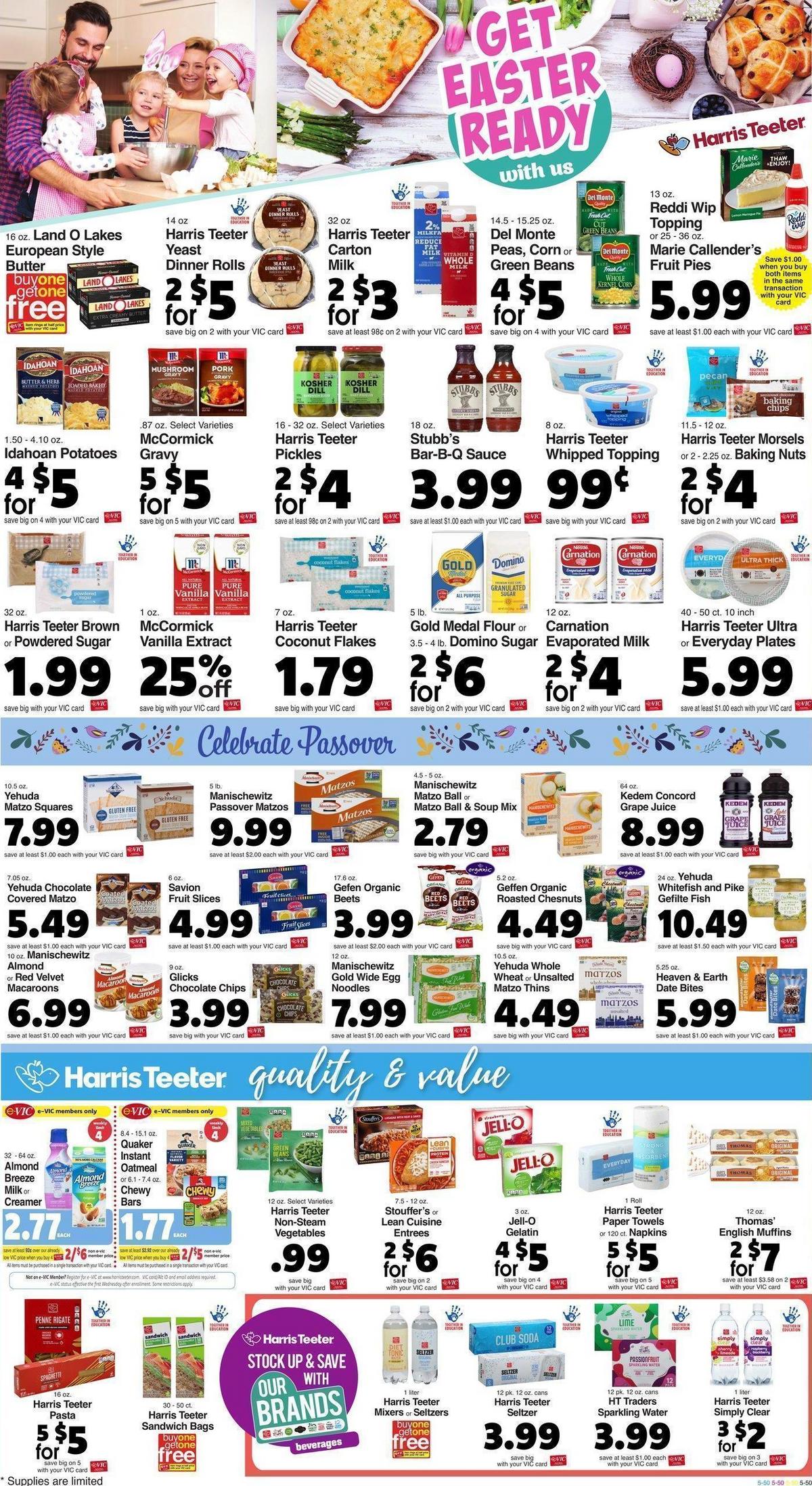 Harris Teeter Weekly Ad from March 29