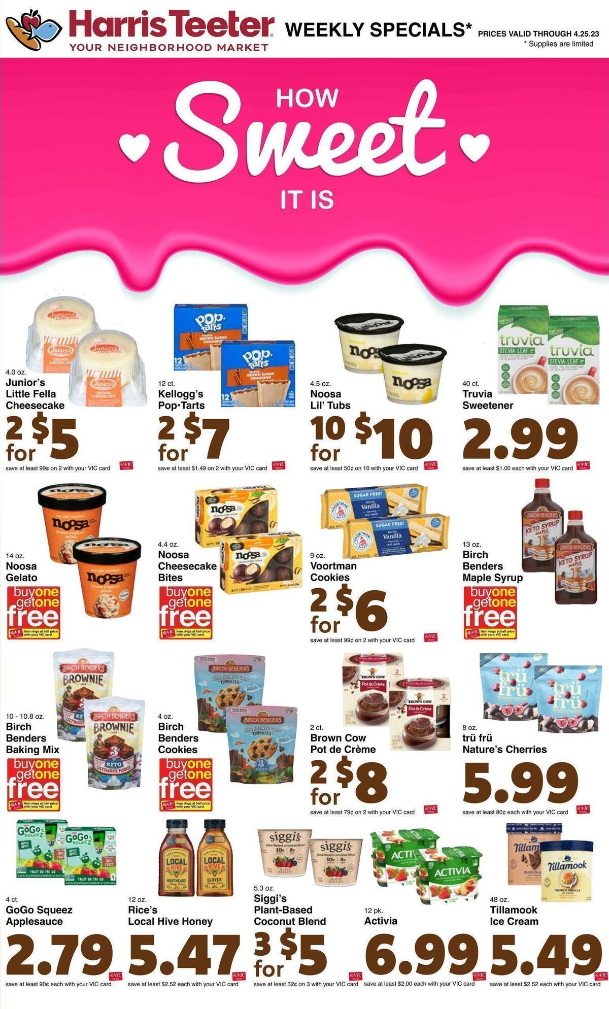 Harris Teeter Weekly Ad from April 19