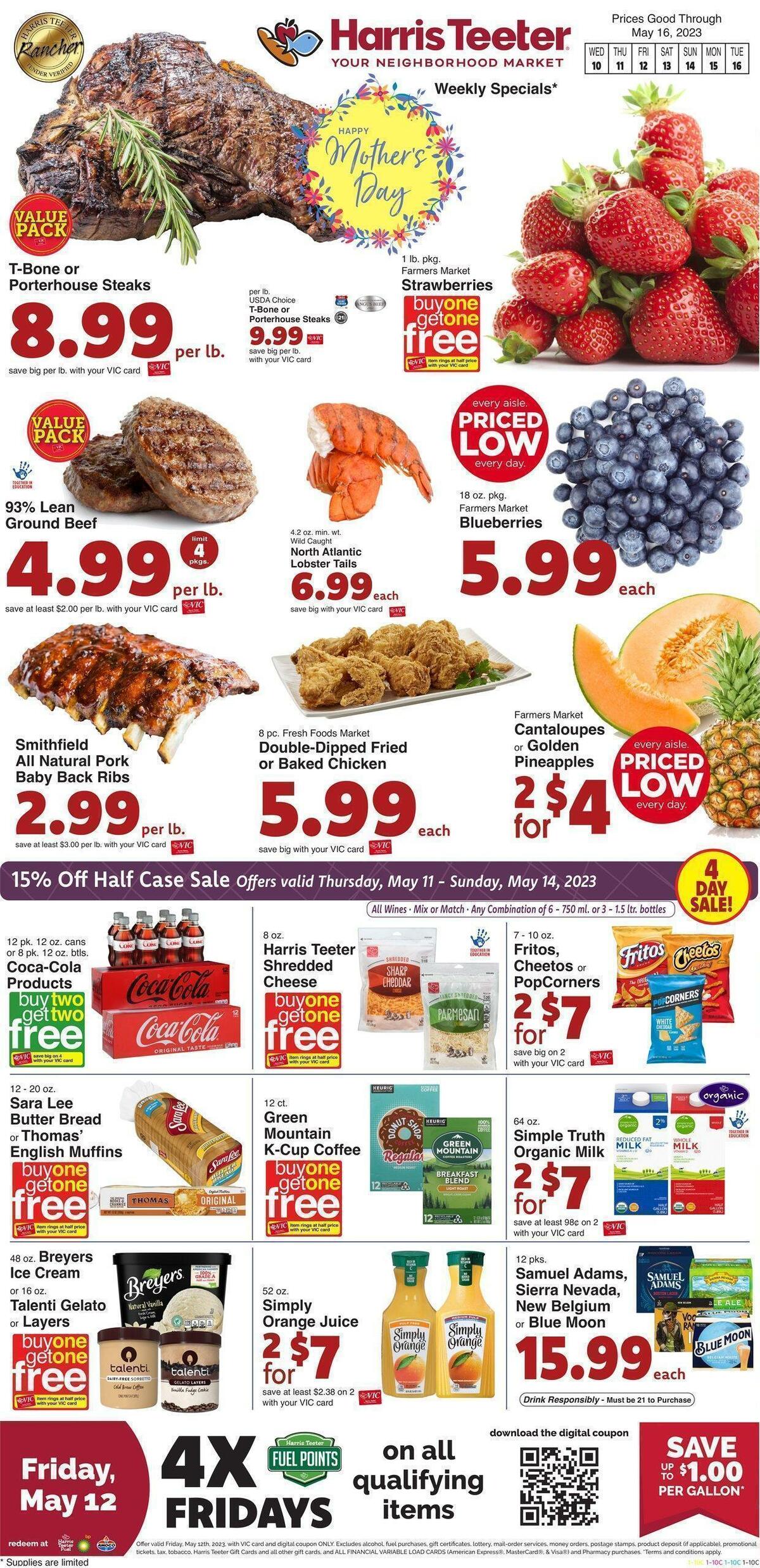 Harris Teeter Weekly Ad from May 10