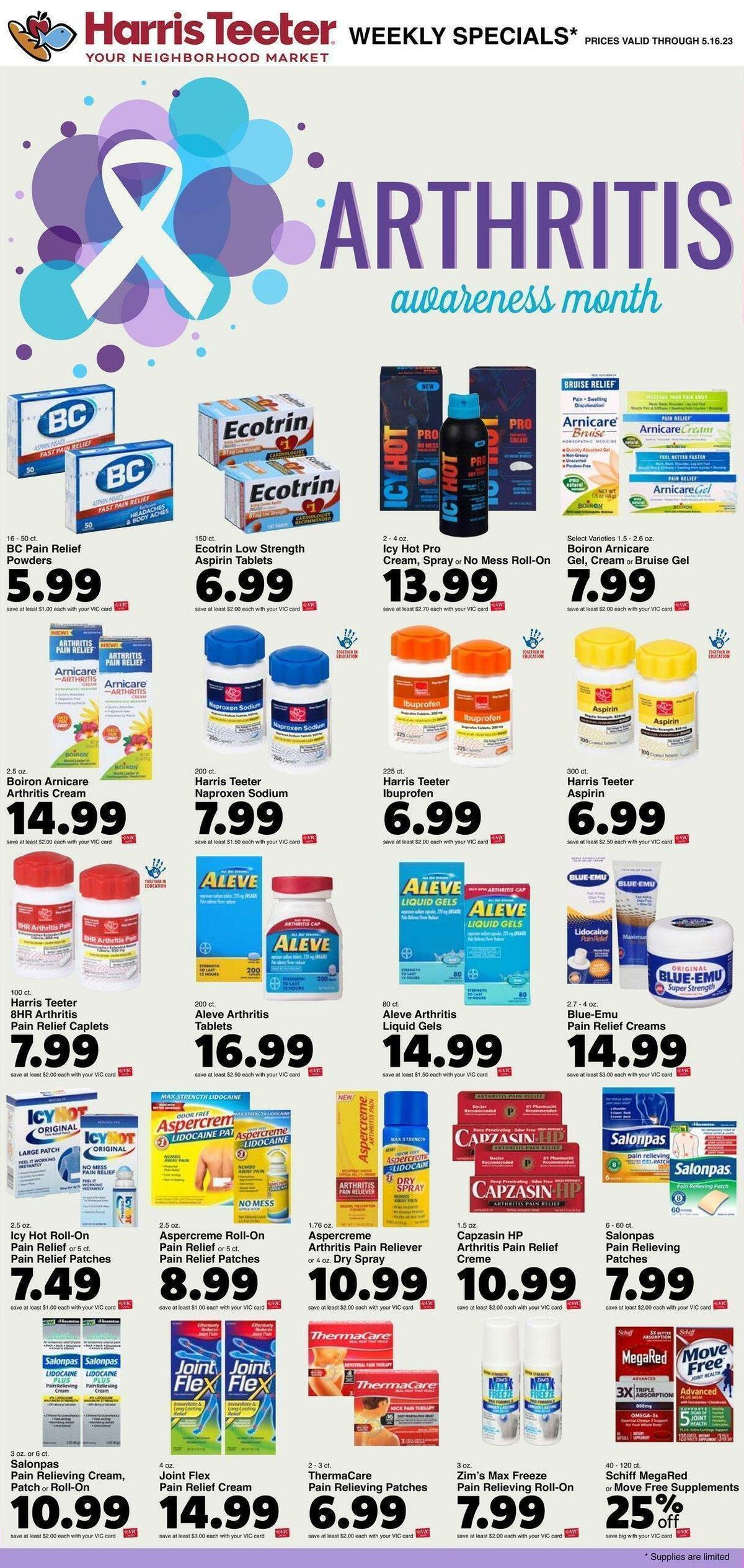 Harris Teeter Weekly Ad from May 10