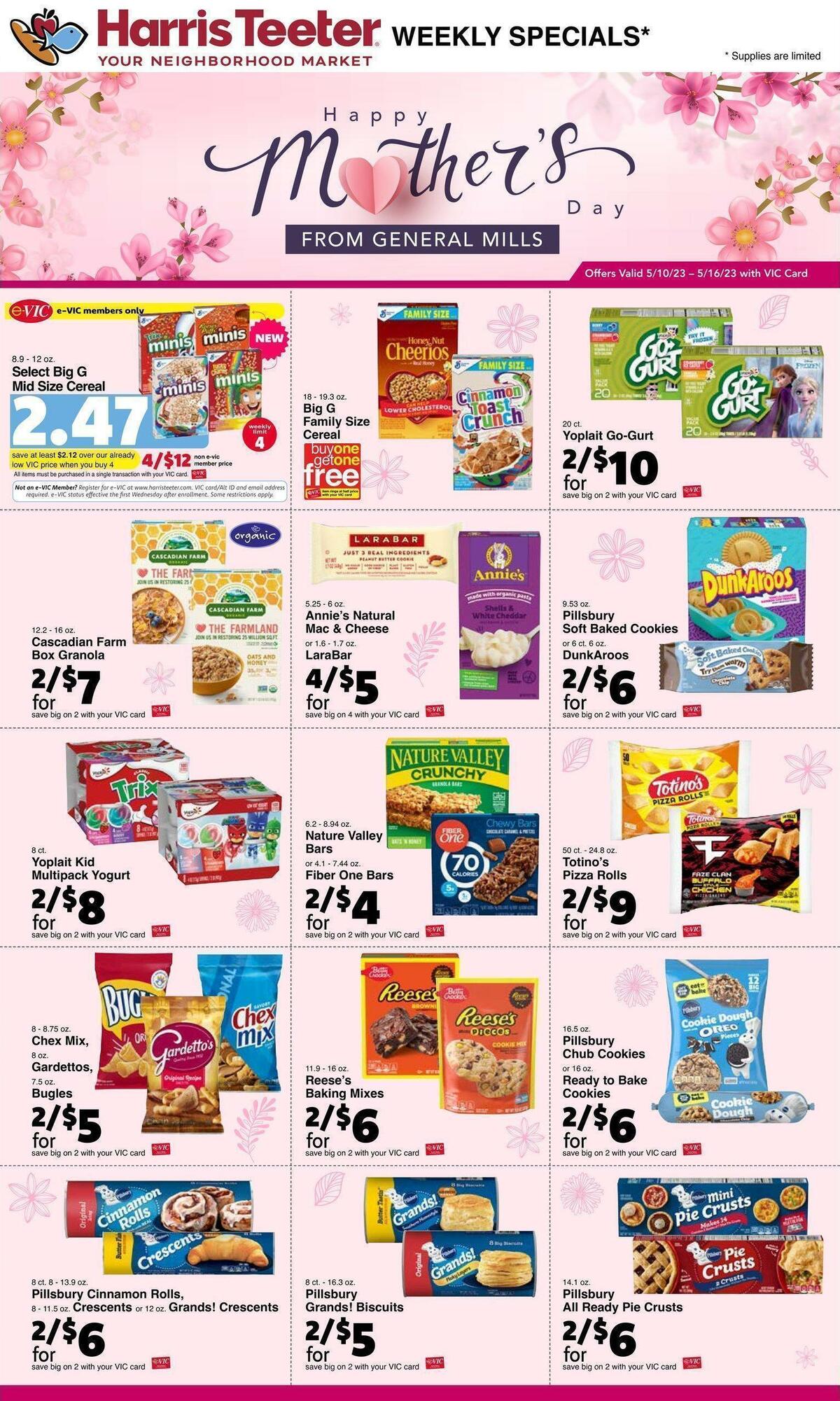 Harris Teeter Weekly Ad from May 10