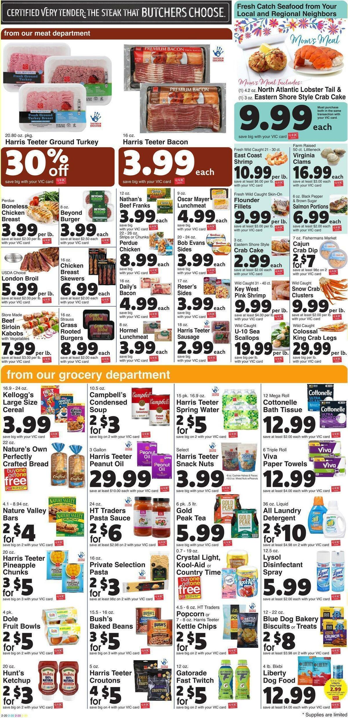 Harris Teeter Weekly Ad from May 10